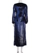 Maria Lucia Hohan Velvet Long Dress