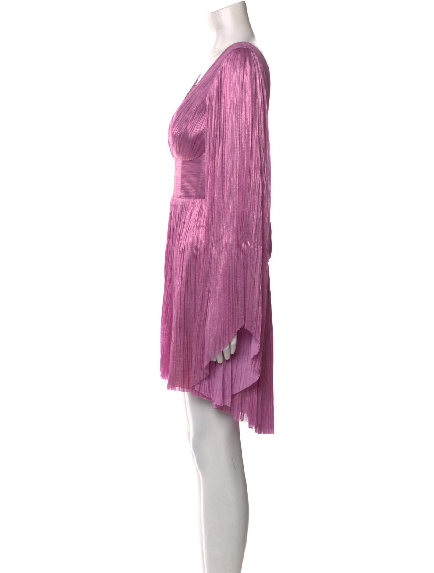 Maria Lucia Hohan V-Neck Knee-Length Dress