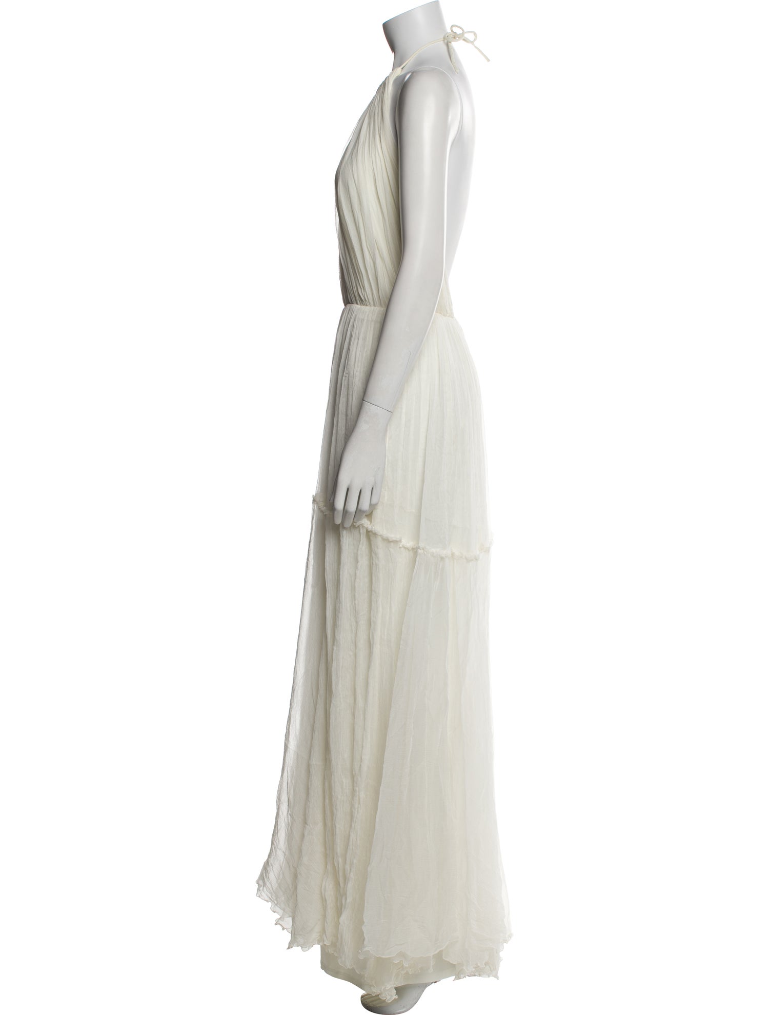 Maria Lucia Hohan Halterneck Long Dress
