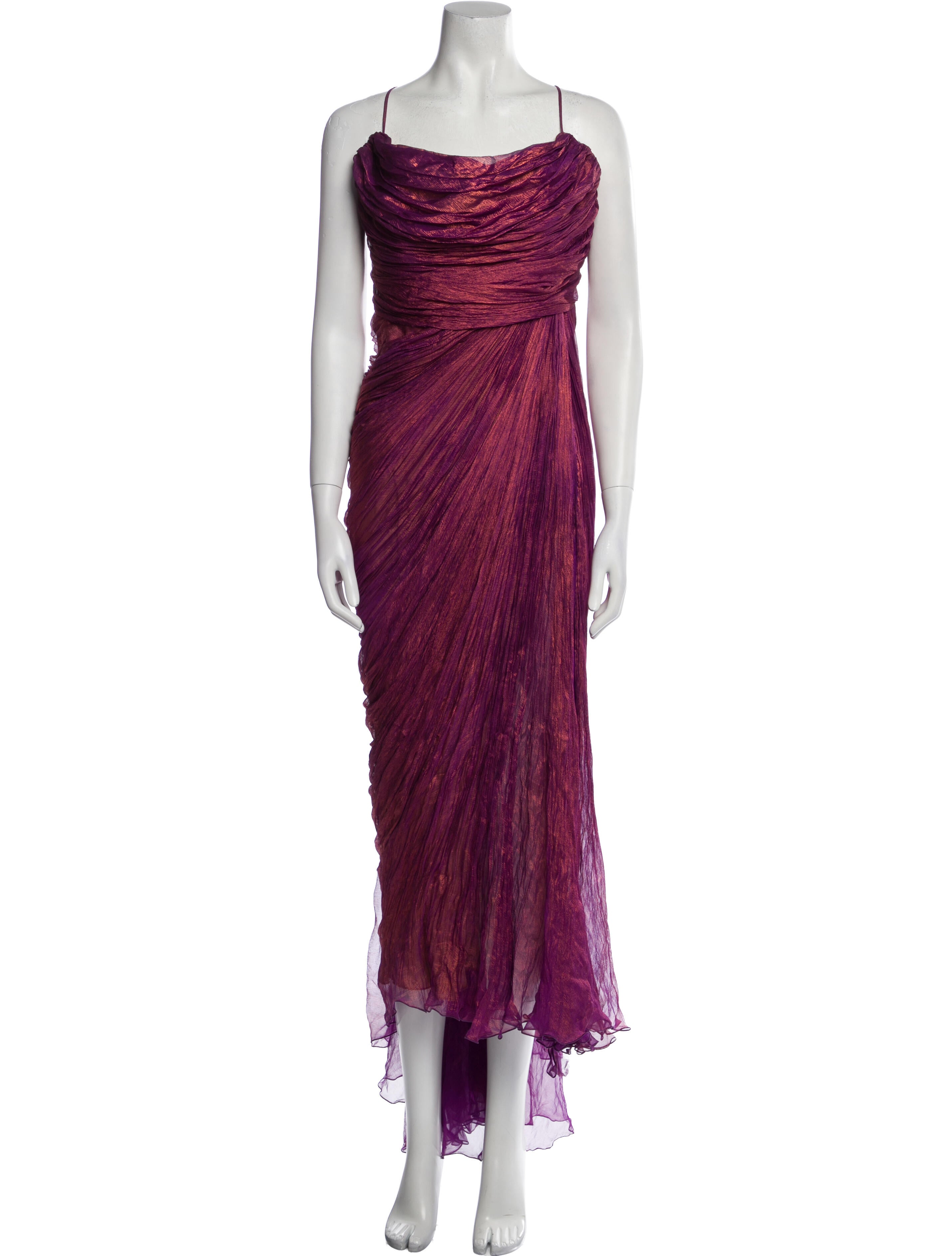 Maria Lucia Hohan Square Neckline Long Dress