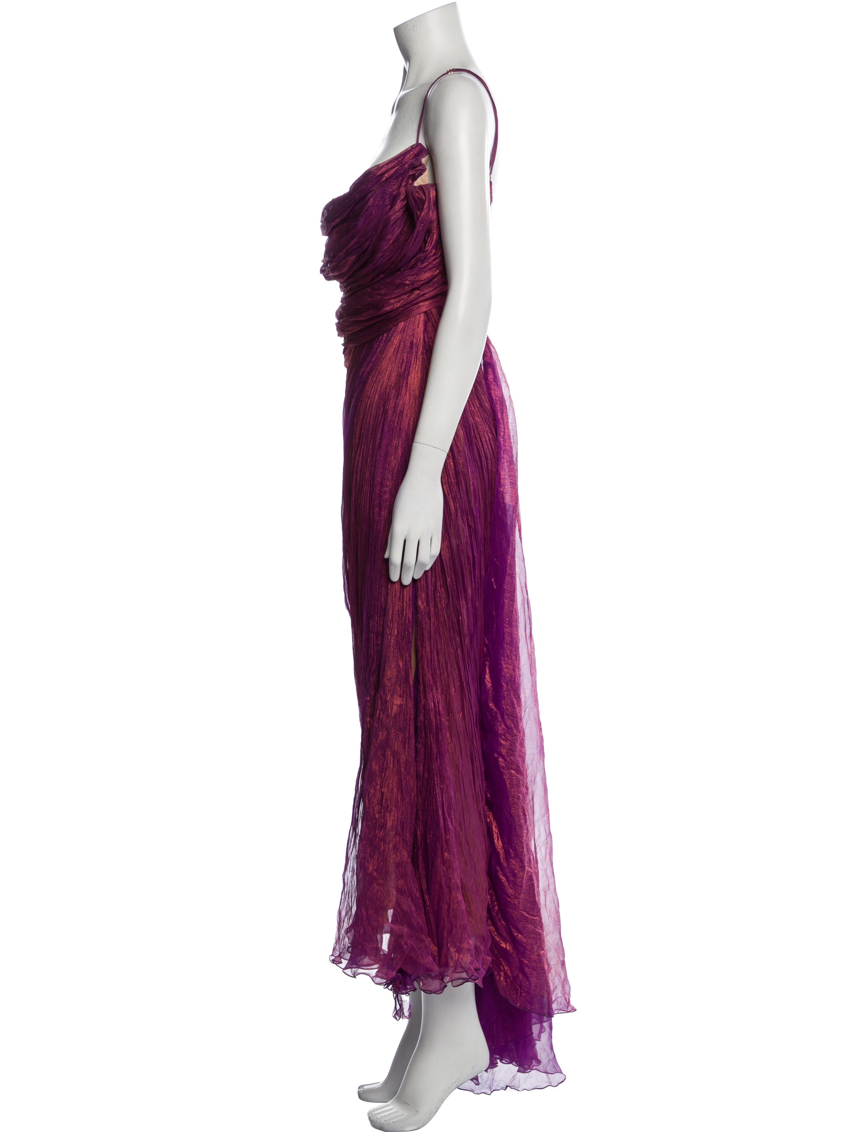 Maria Lucia Hohan Square Neckline Long Dress