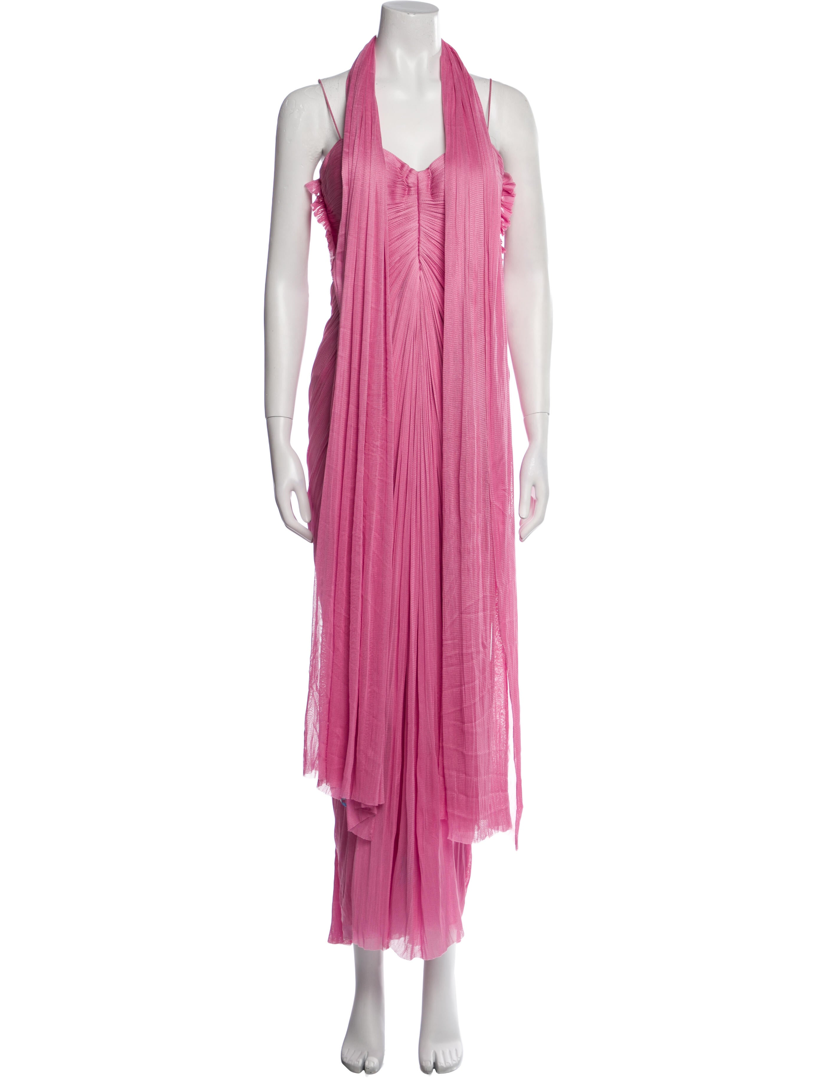 Maria Lucia Hohan Halterneck Long Dress
