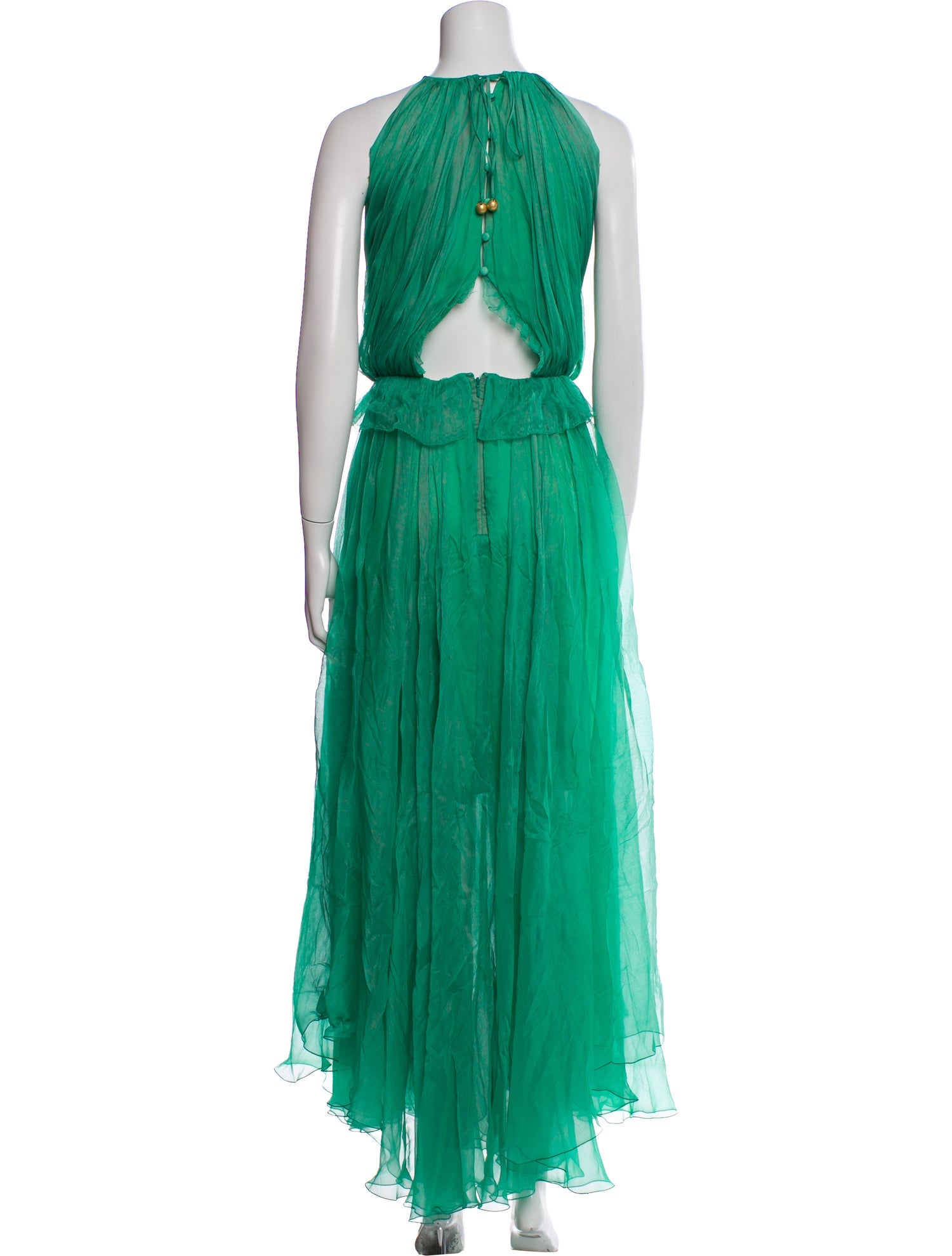 Maria Lucia Hohan Silk Long Dress