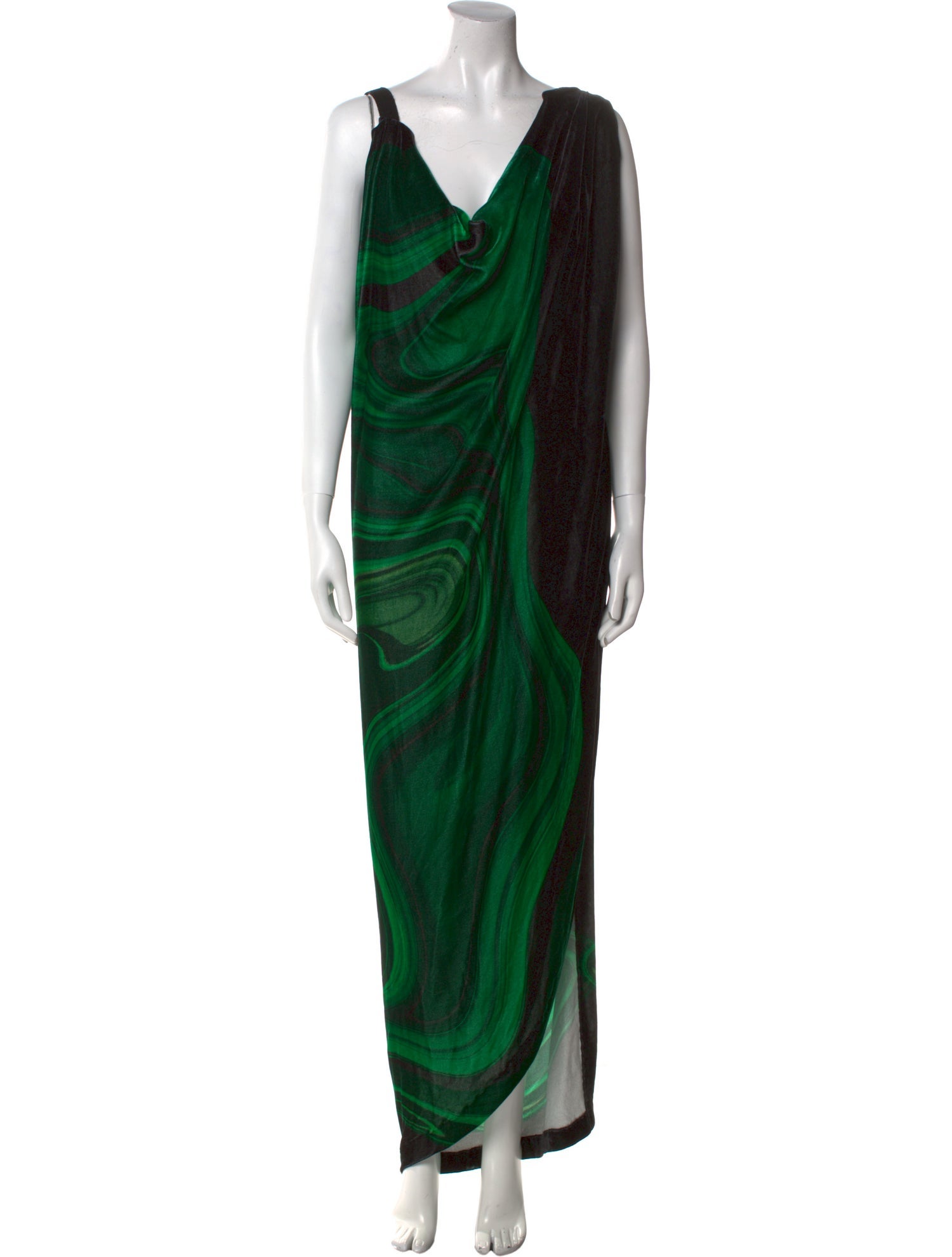 Maria Lucia Hohan Printed Long Dress