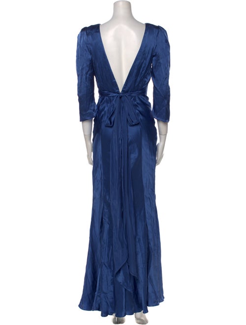 Maria Lucia Hohan Silk Long Dress