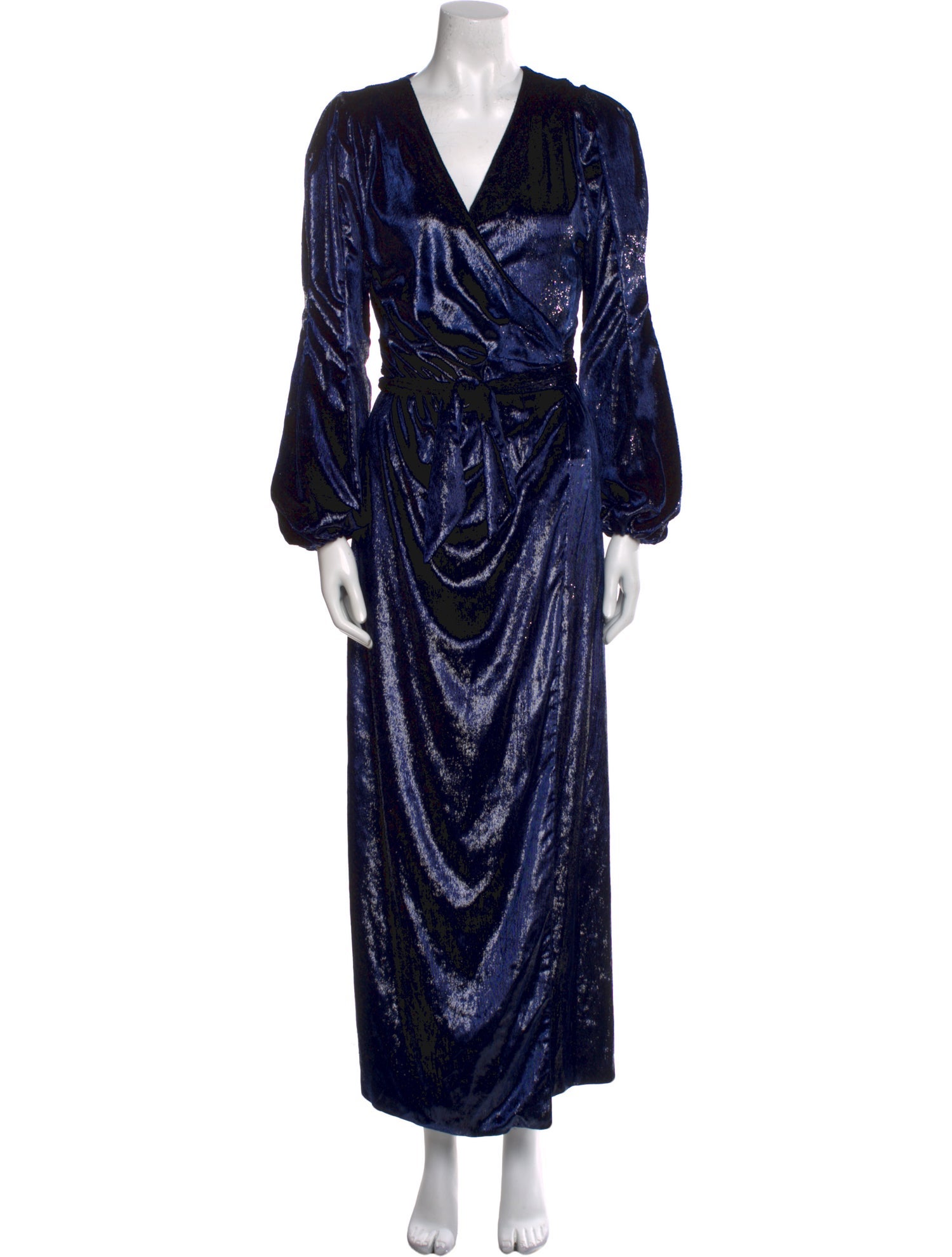 Maria Lucia Hohan V-Neck Long Dress