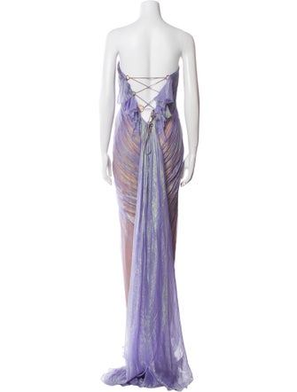 Maria Lucia Hohan Strapless Long Dress