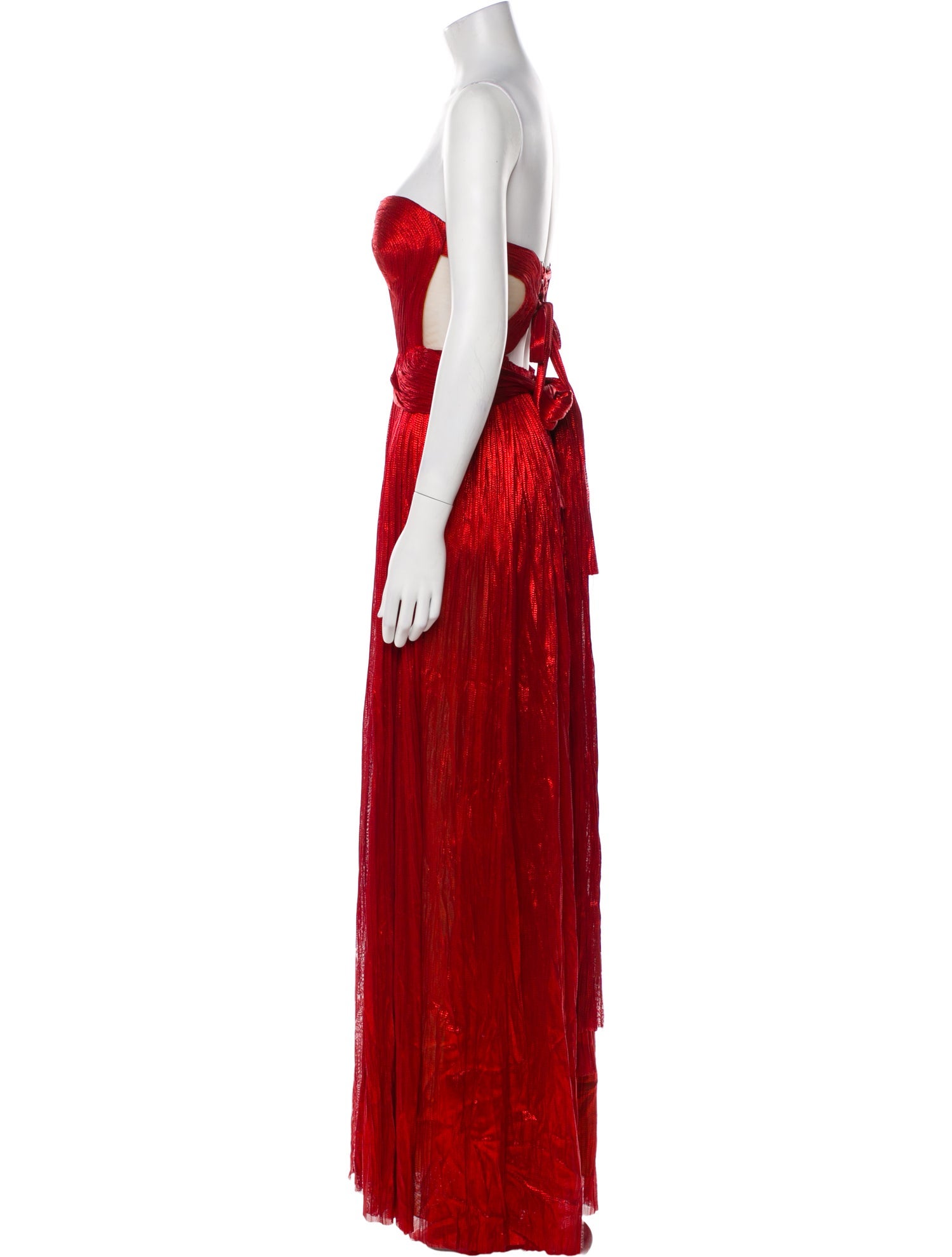 Maria Lucia Hohan Silk Long Dress w/ Tags