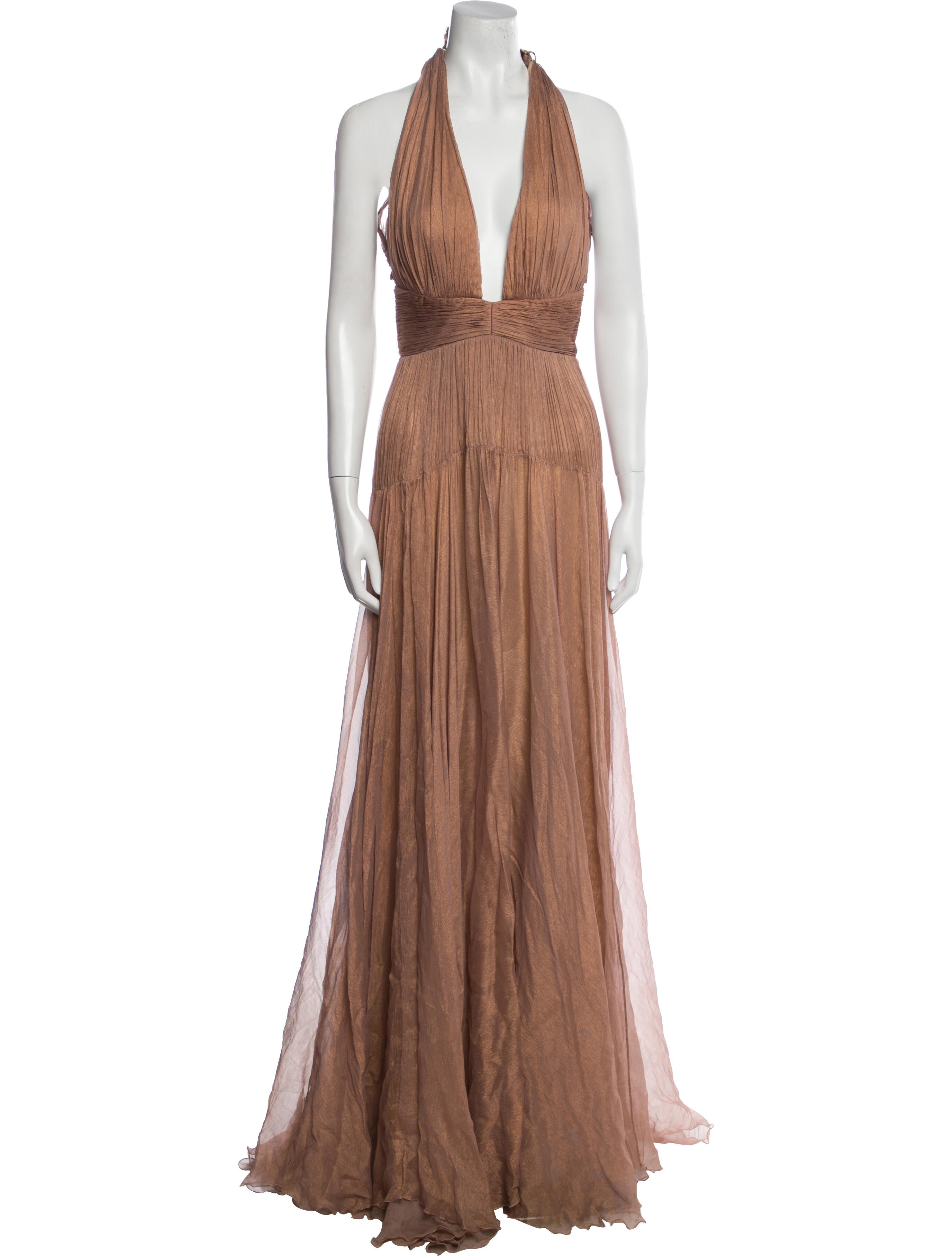 Maria Lucia Hohan Halterneck Long Dress