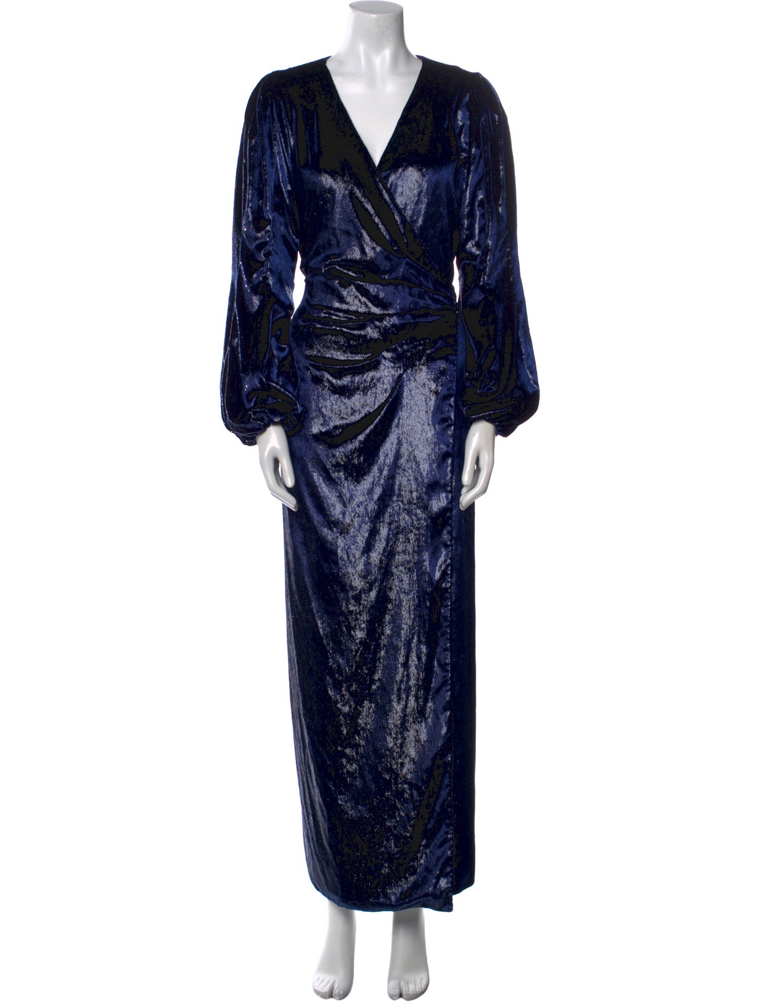 Maria Lucia Hohan V-Neck Long Dress w/ Tags