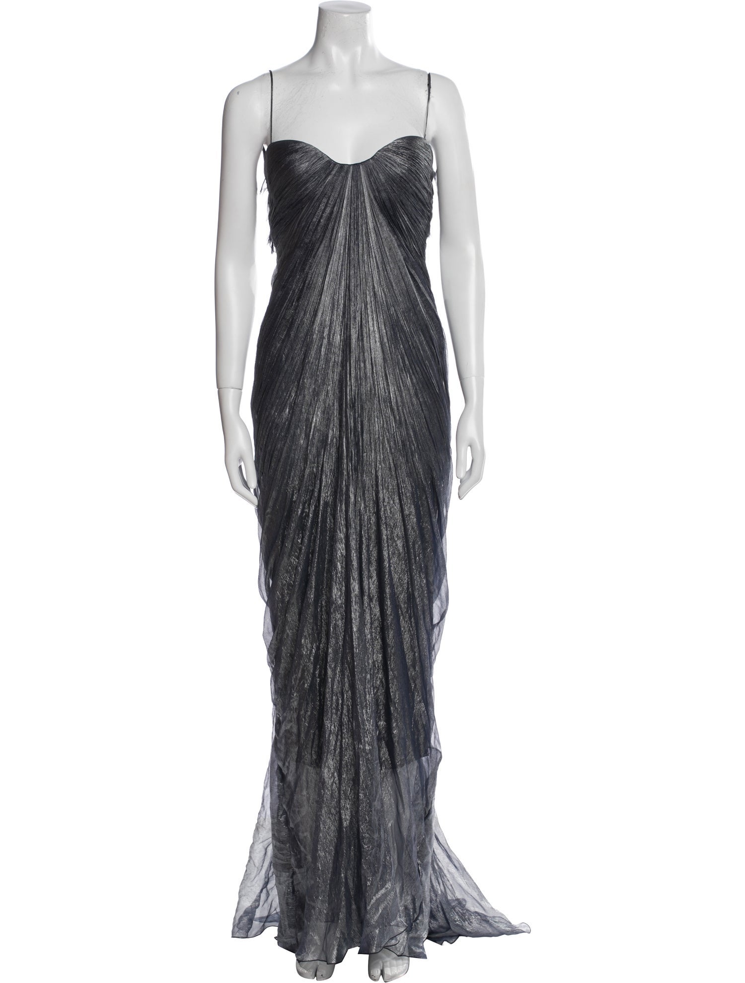 Maria Lucia Hohan Square Neckline Long Dress w/ Tags