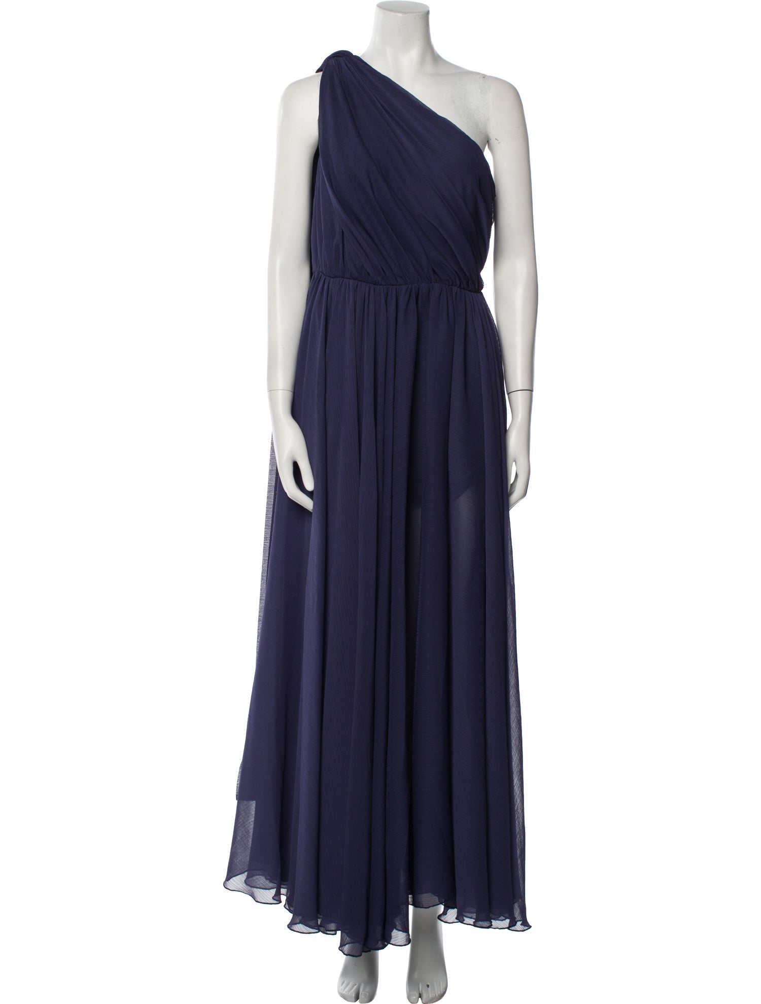 Maria Lucia Hohan One-Shoulder Long Dress