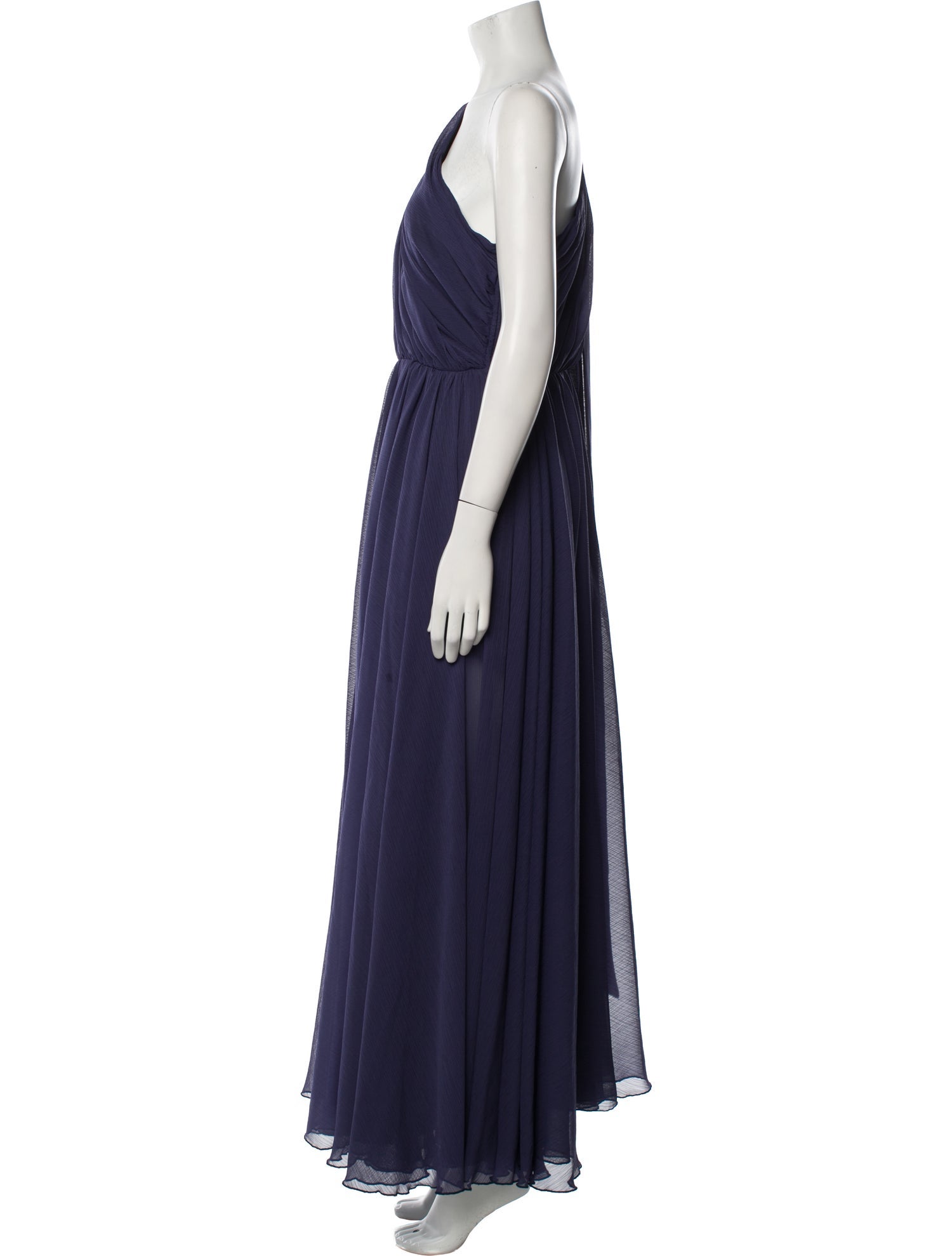 Maria Lucia Hohan One-Shoulder Long Dress