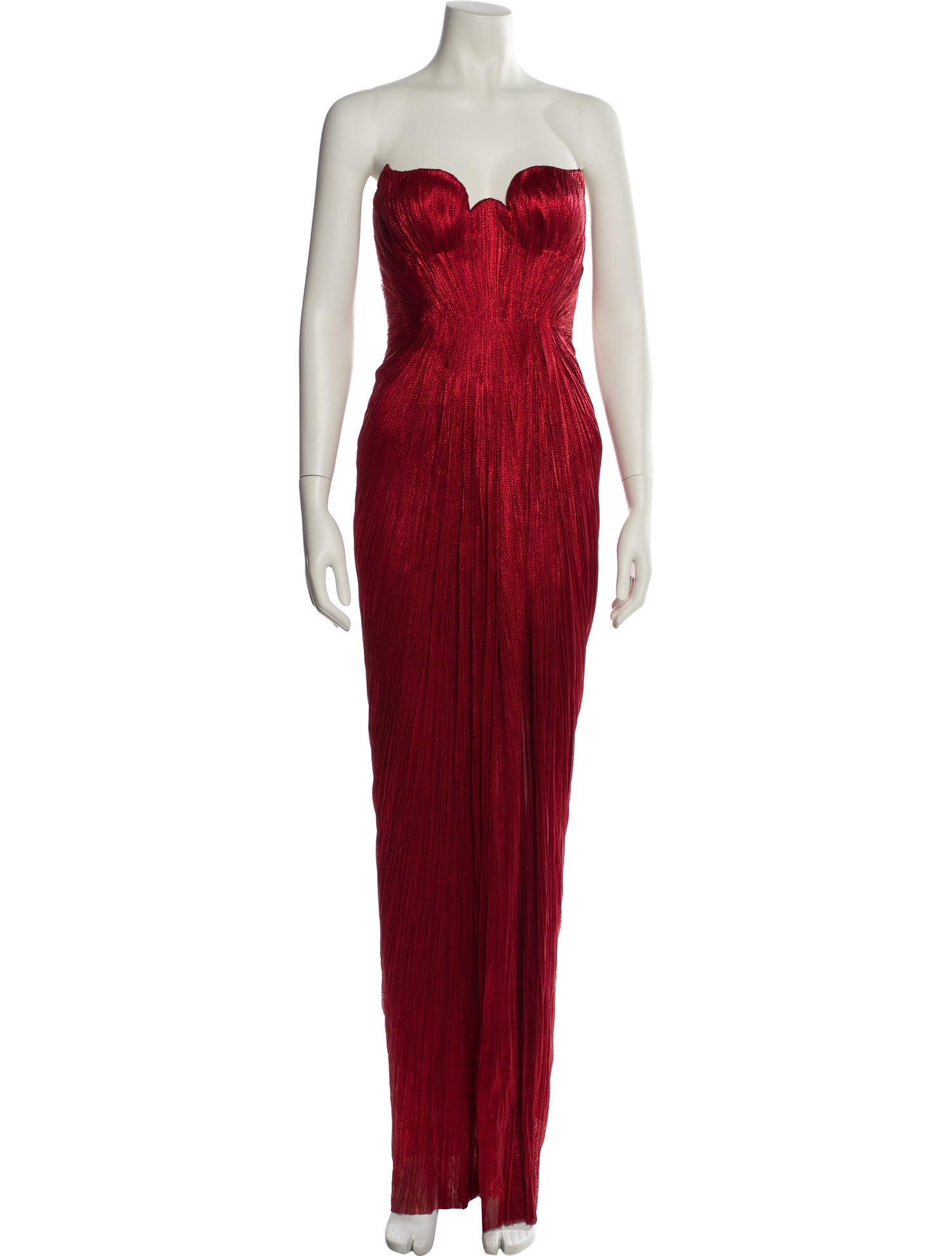 Maria Lucia Hohan Strapless Long Dress w/ Tags