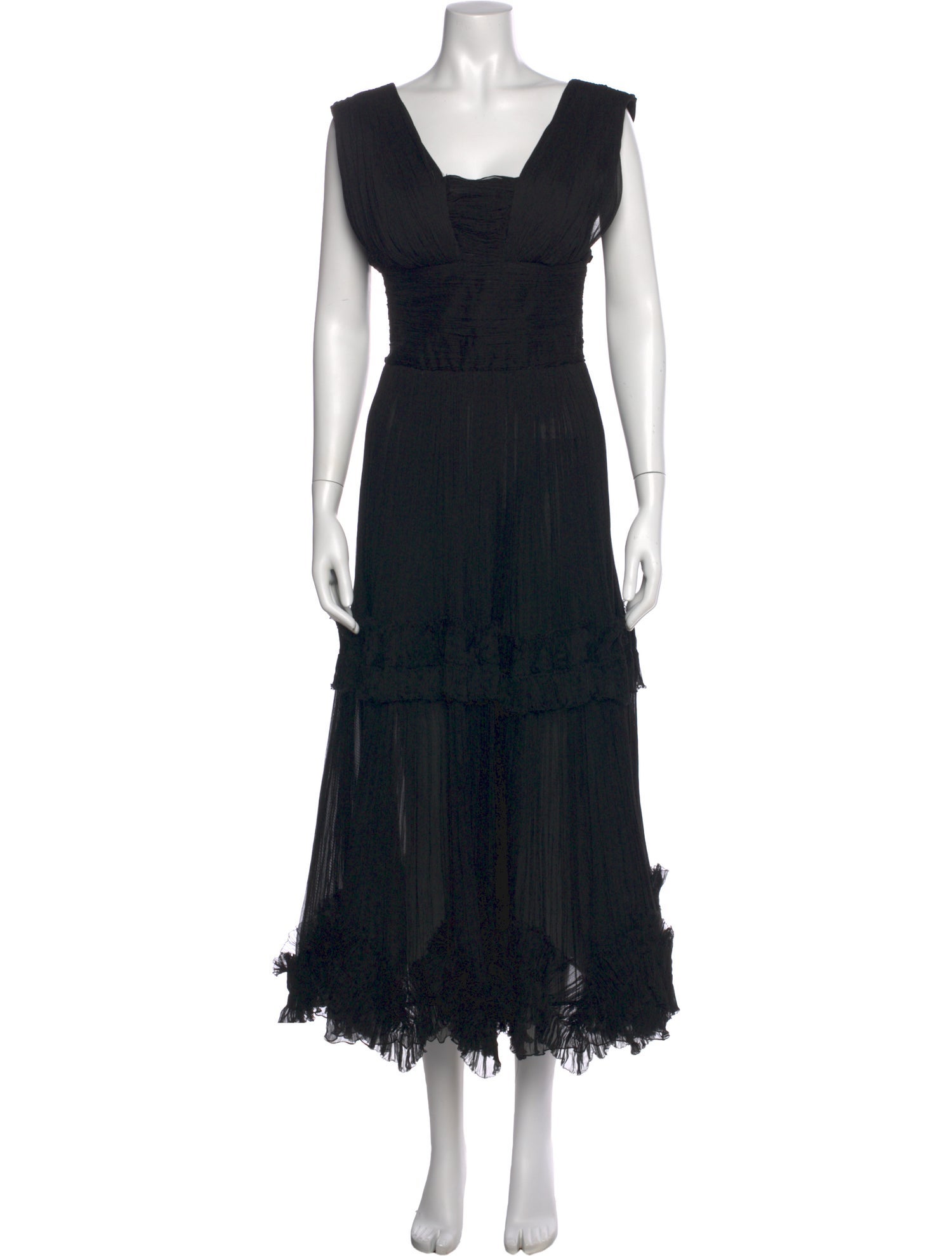 Maria Lucia Hohan Silk Long Dress