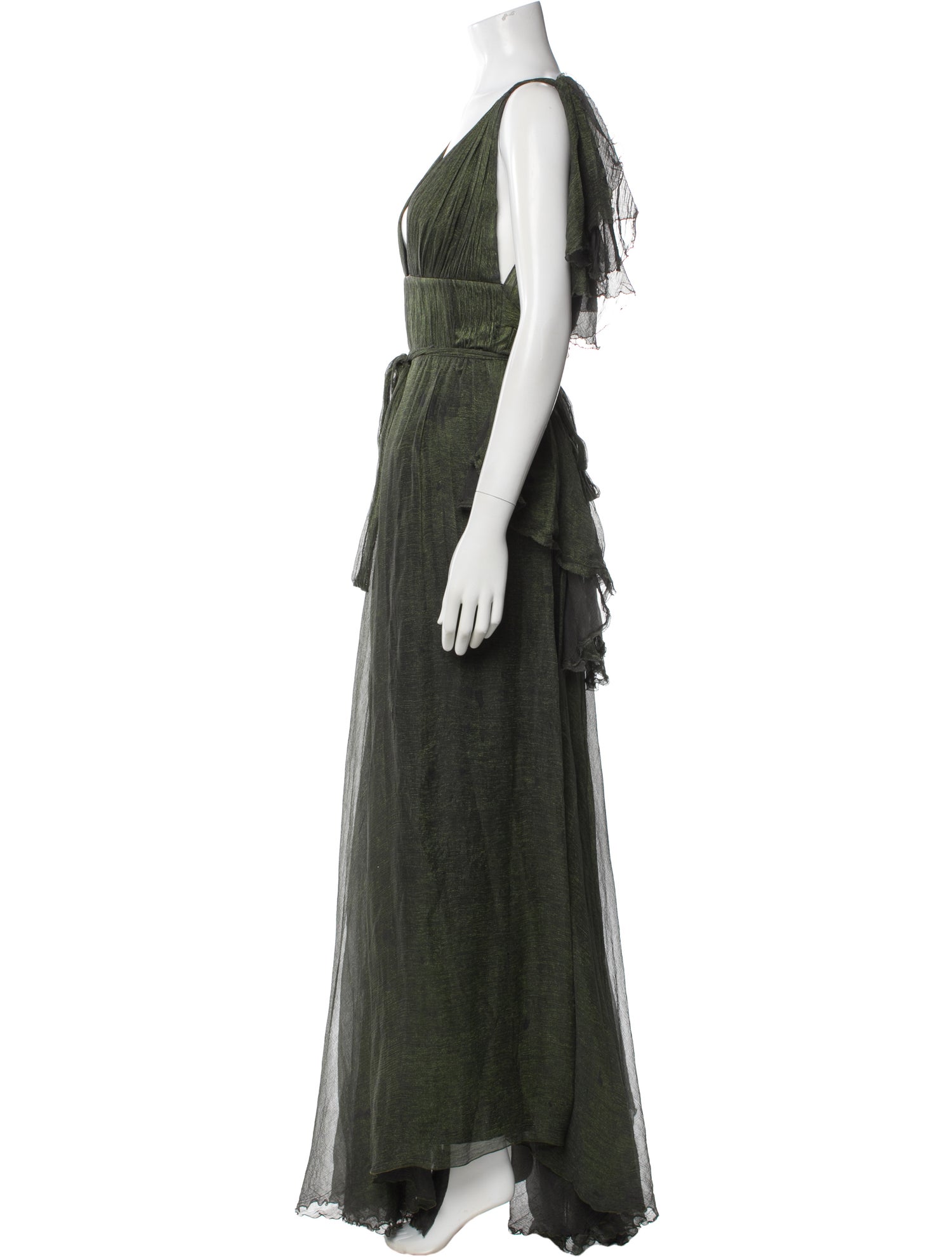 Maria Lucia Hohan Silk Midi Length Dress