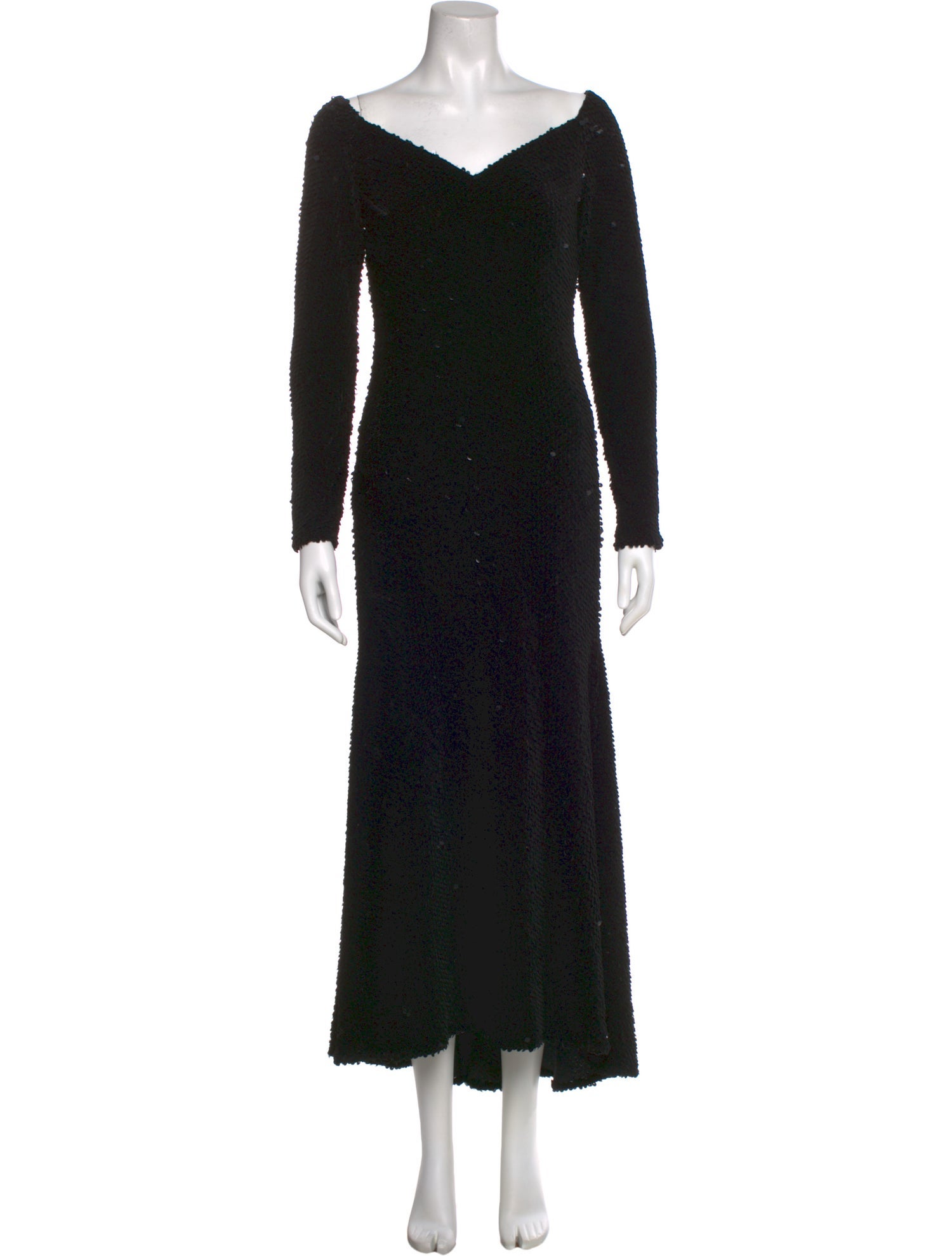 Maria Lucia Hohan V-Neck Midi Length Dress