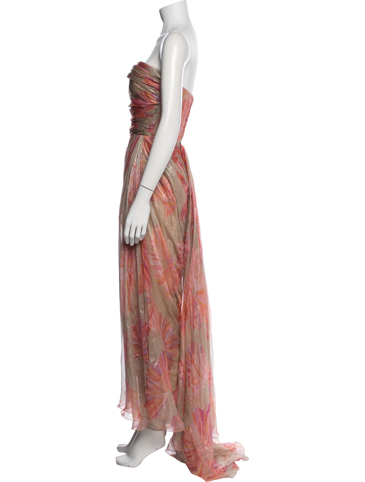 Maria Lucia Hohan Silk Long Dress