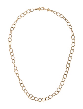 Marie Lichtenberg 14K Rosa Micro Chain Necklace
