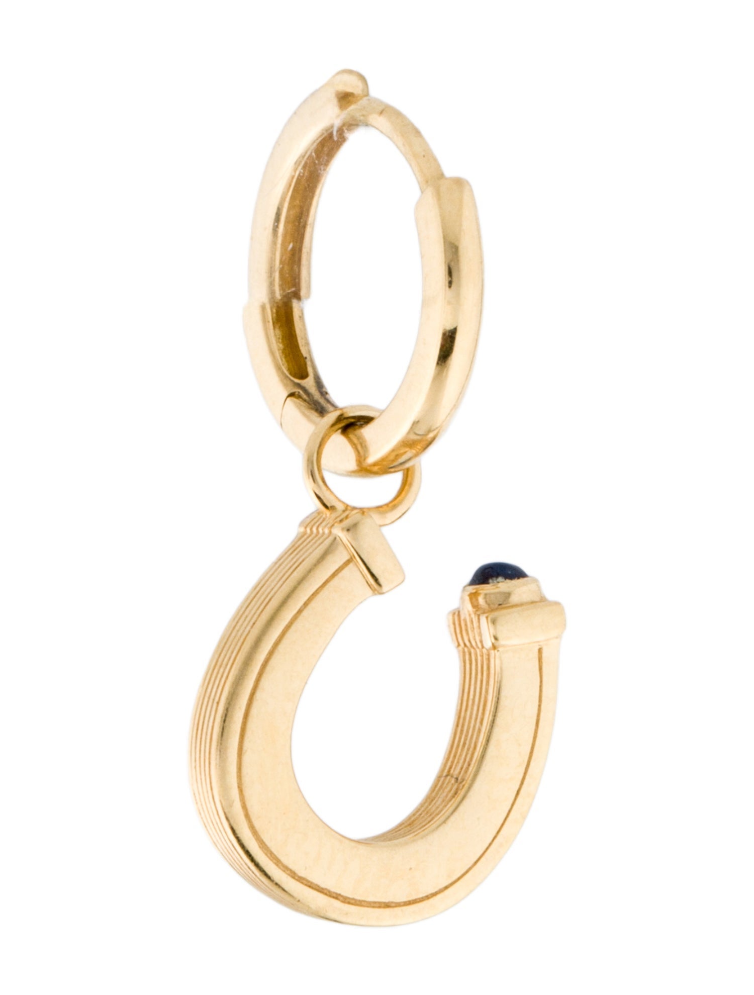 Marie Lichtenberg 18K Sapphire Single Drop Earring