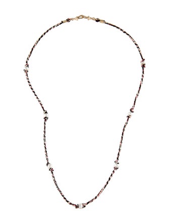 Marie Lichtenberg 10K Pearl Chord Necklace