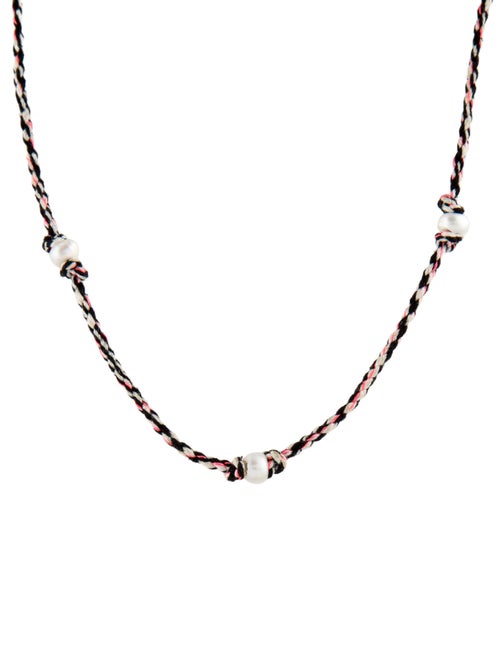 Marie Lichtenberg 10K Pearl Chord Necklace