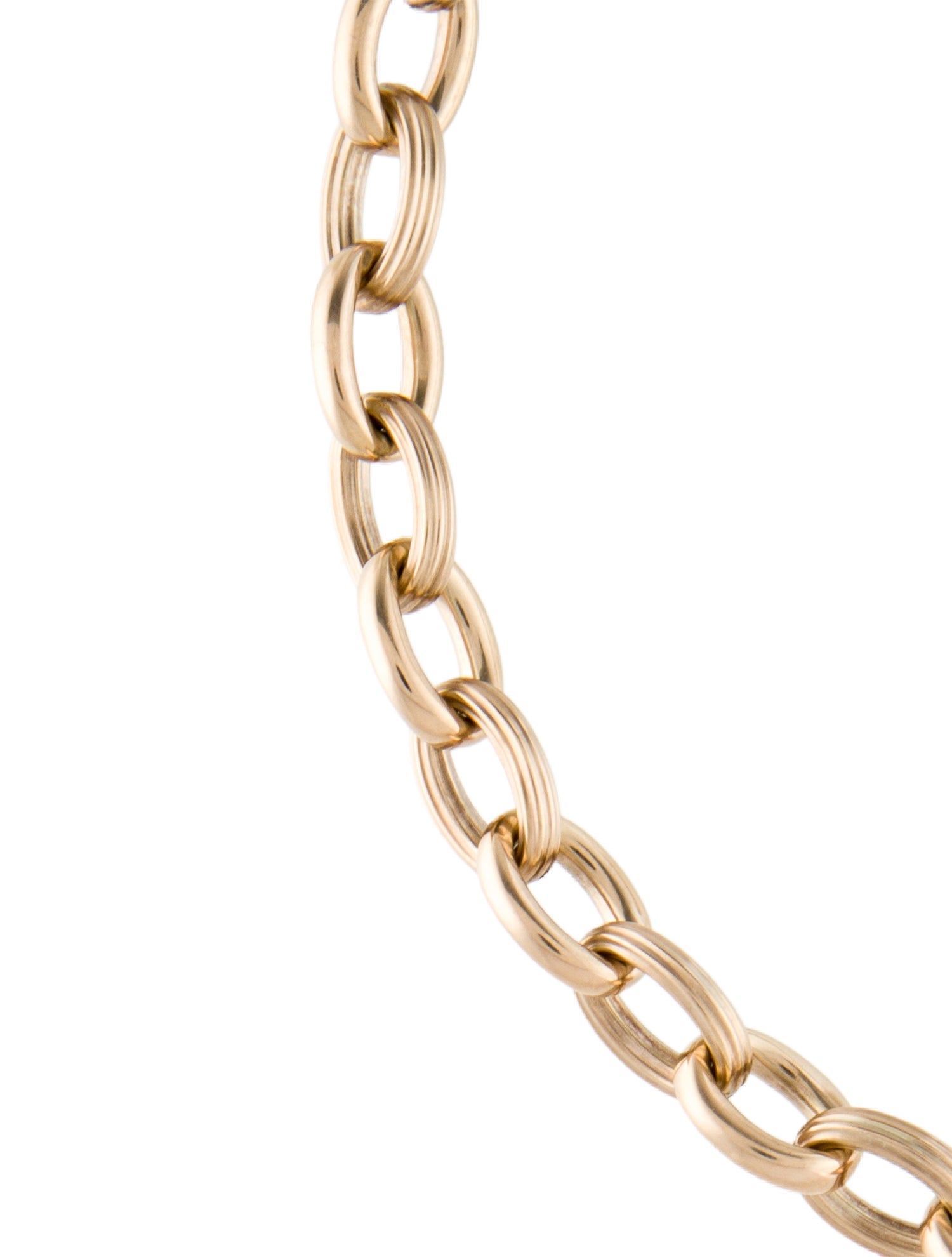 Marie Lichtenberg 14K Barrel Pendant Necklace
