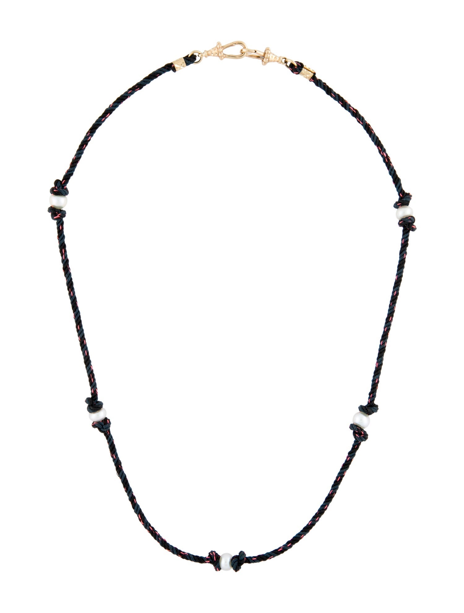 Marie Lichtenberg 14K Pearl Mauli Station Necklace