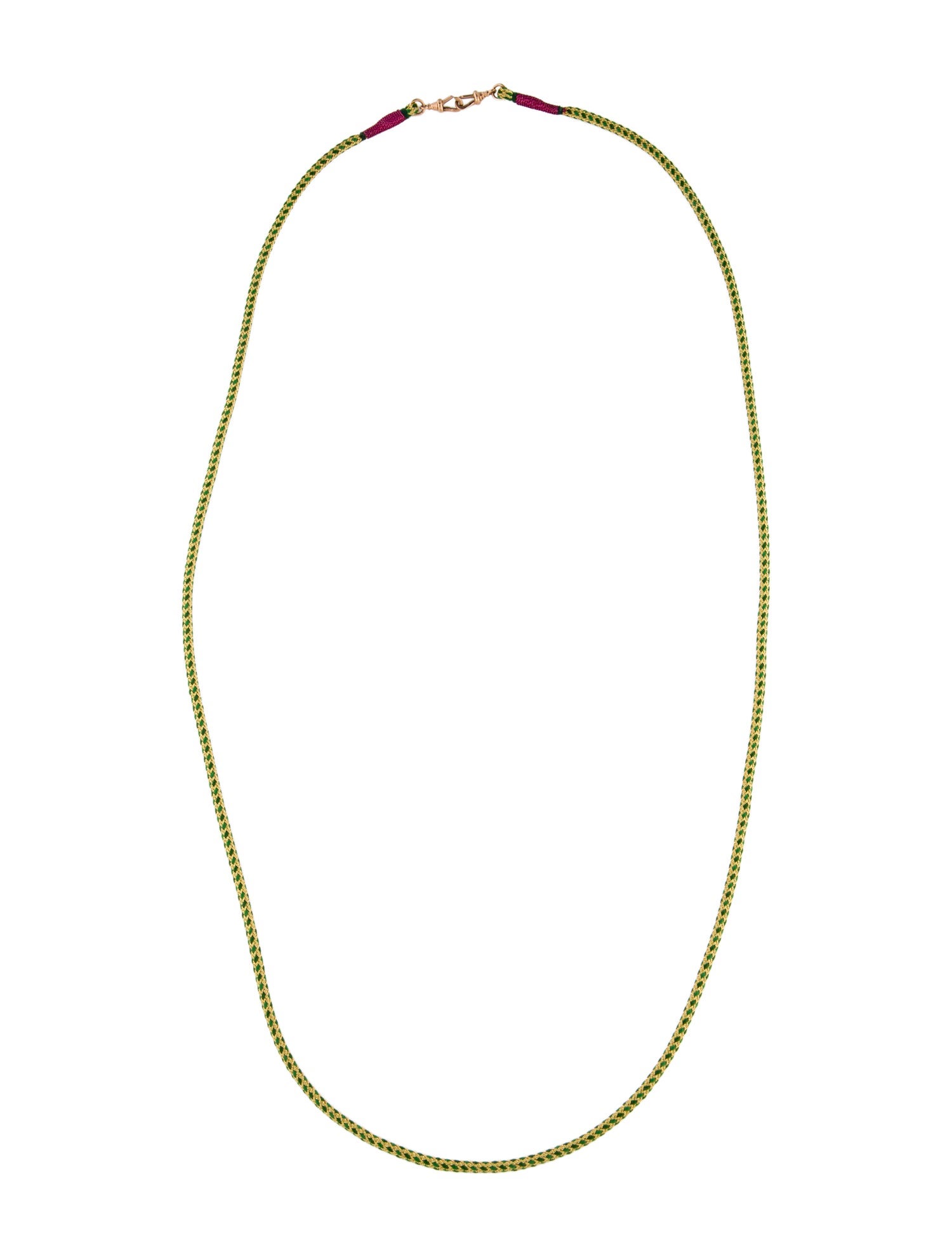 Marie Lichtenberg 18K Classique Rathi Cord Necklace