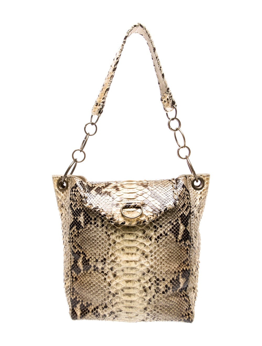 Malini Murjani Python Shoulder Bag - image 1