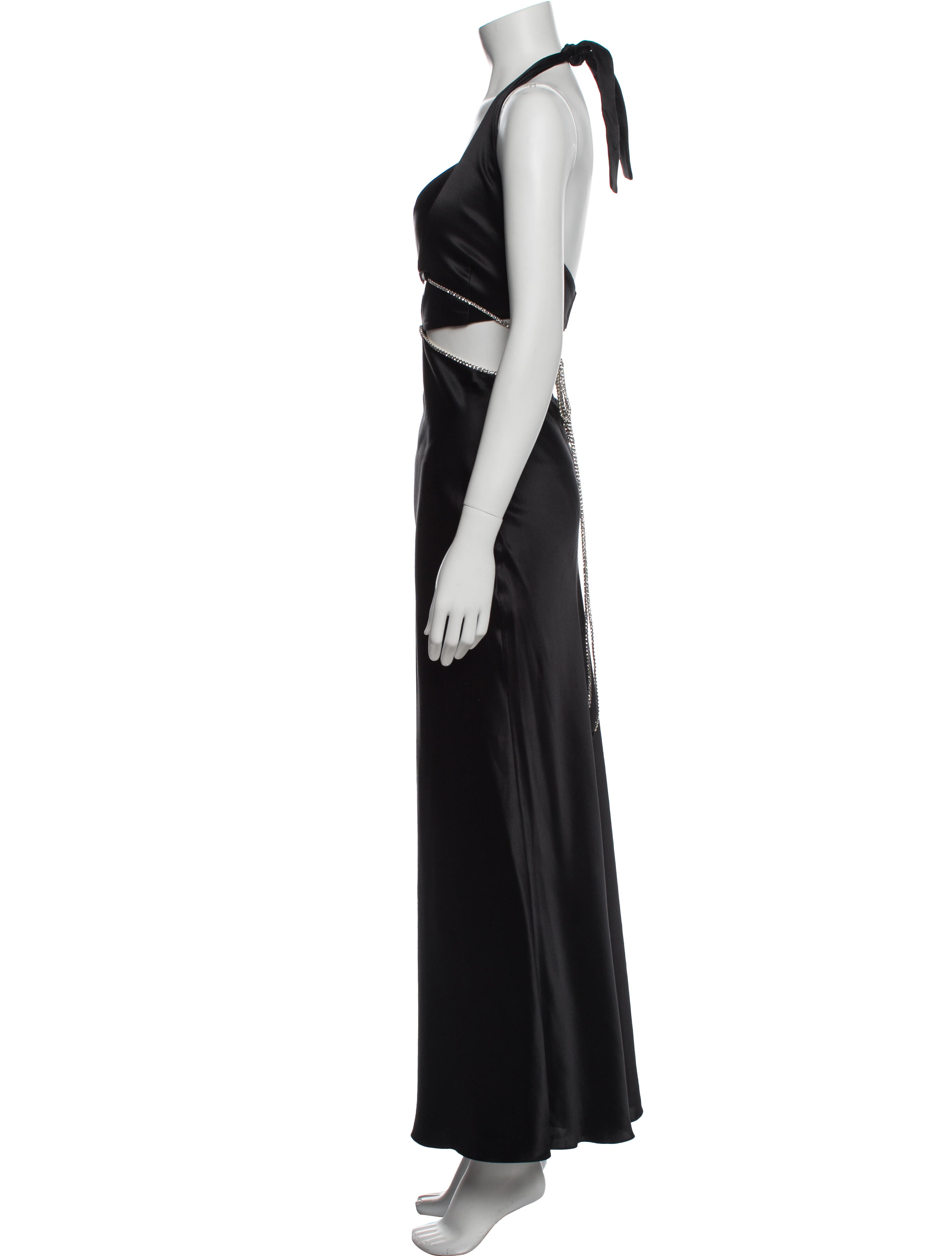Michael Lo Sordo Silk Long Dress
