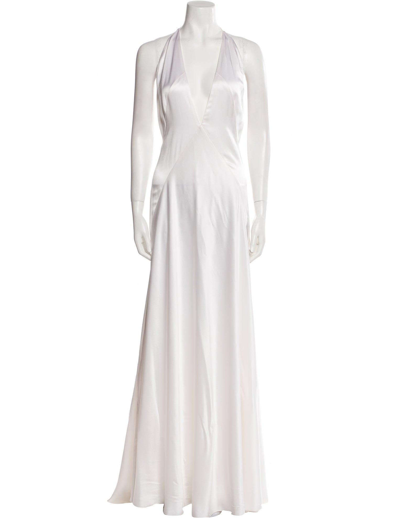 Michael Lo Sordo Silk Long Dress w/ Tags