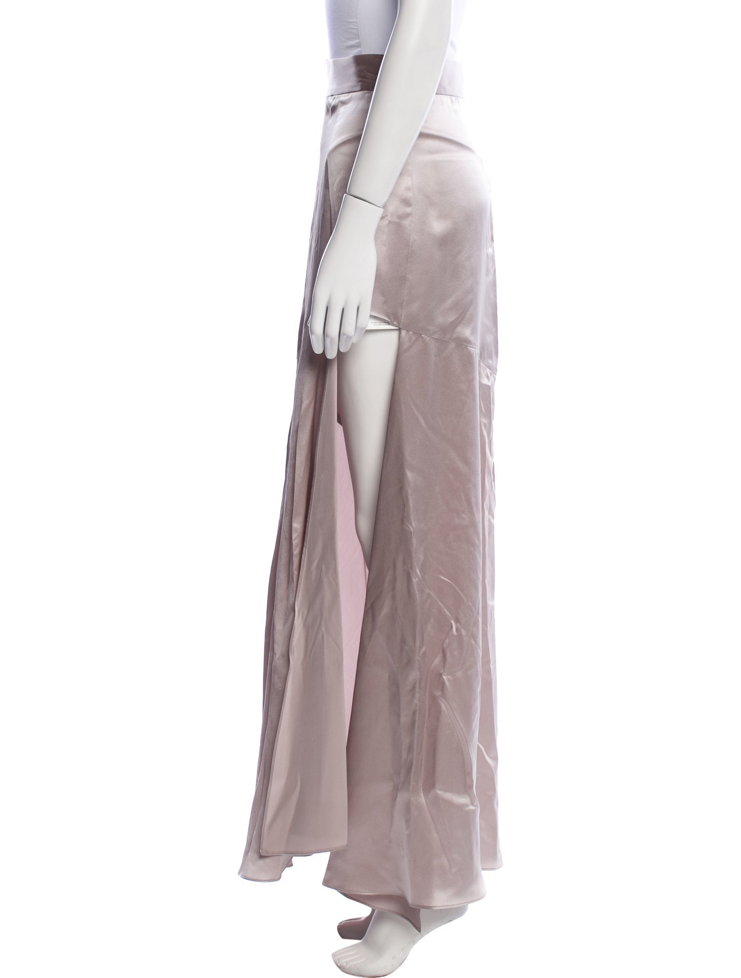 Michael Lo Sordo Silk Long Skirt