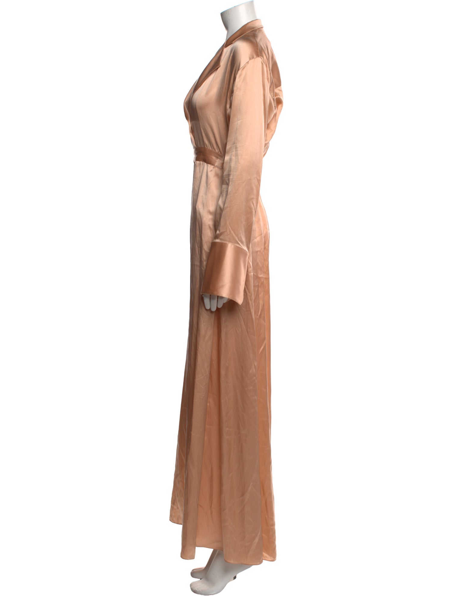 Michael Lo Sordo Silk Long Dress