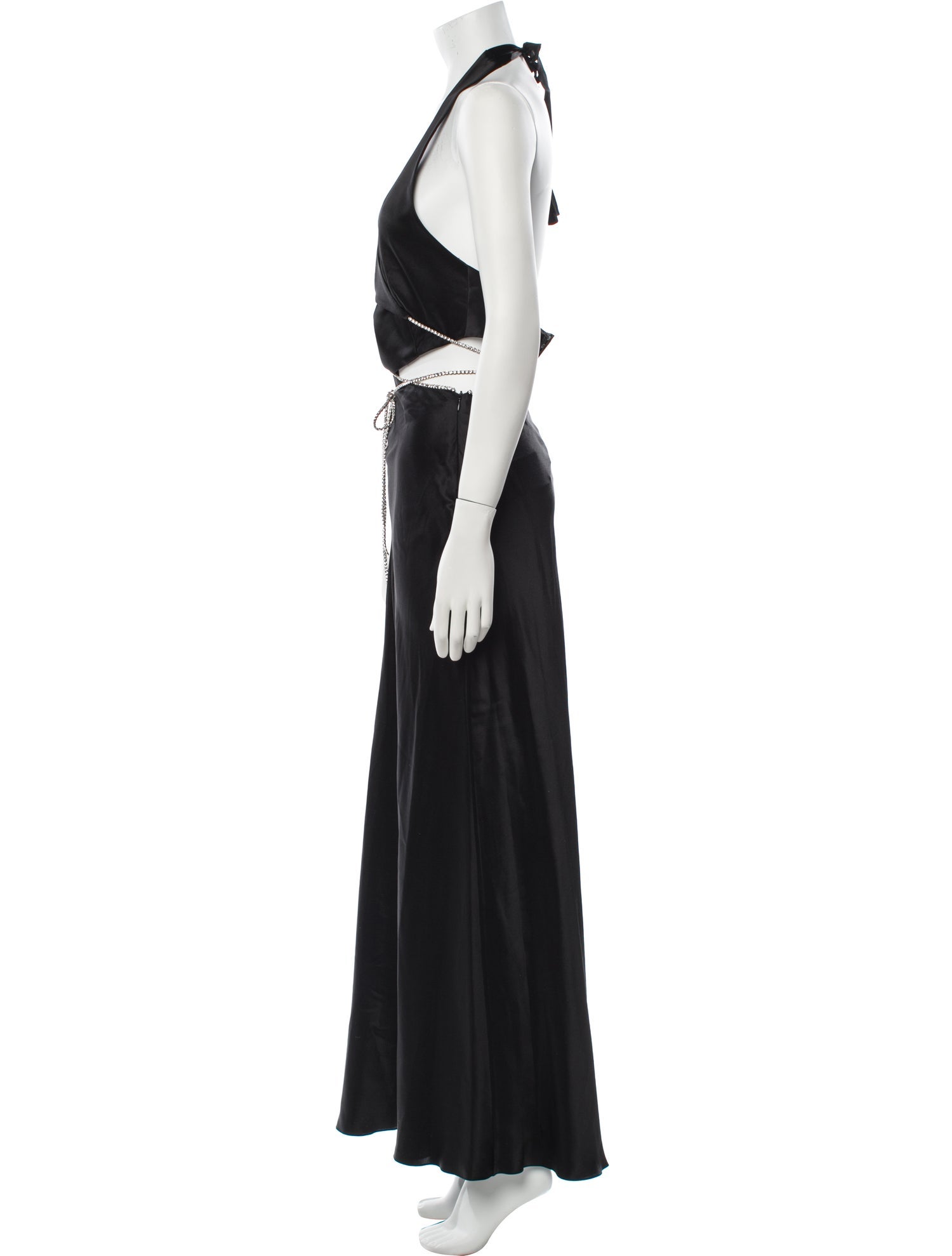 Michael Lo Sordo Silk Long Dress