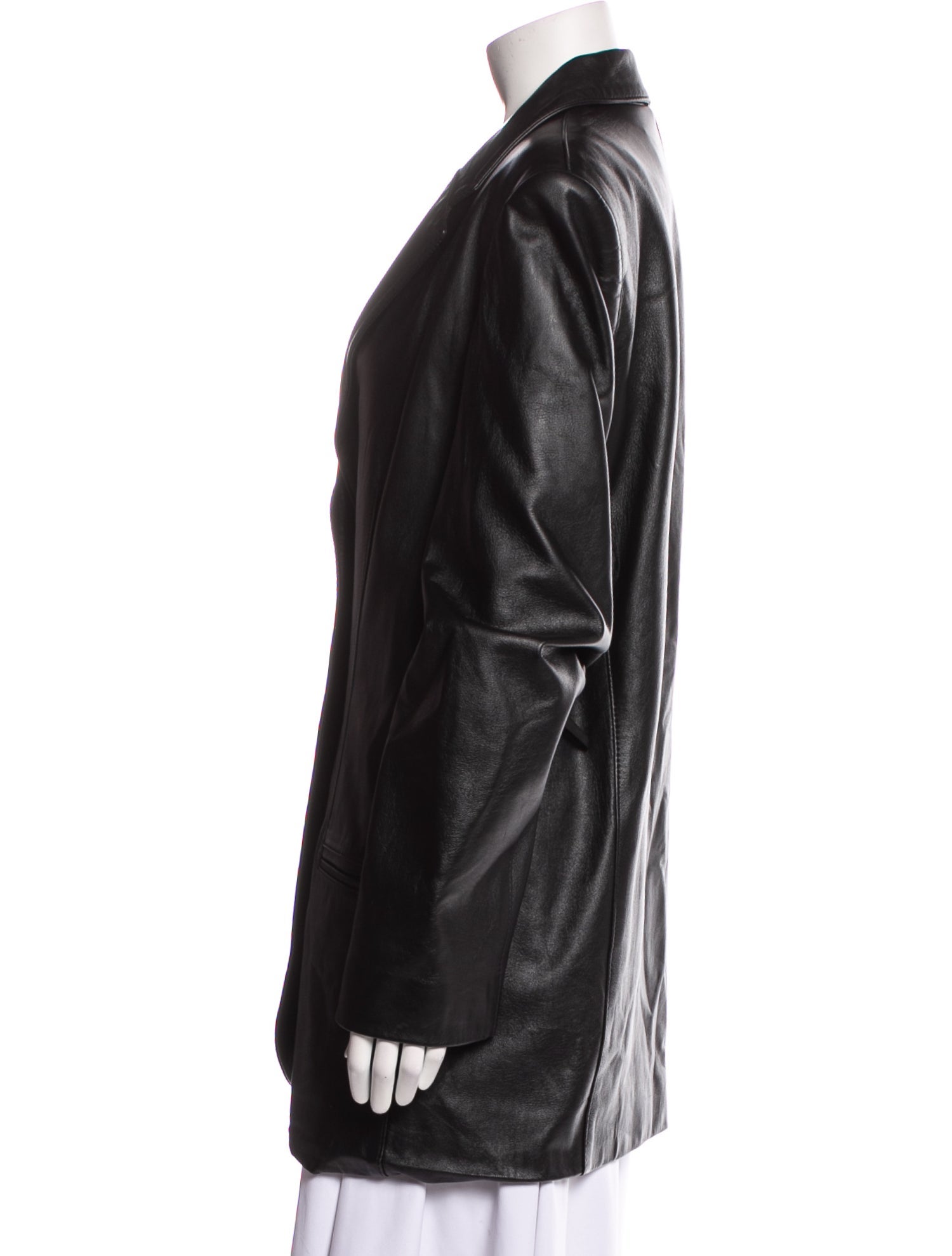 Michael Lo Sordo Leather Coat