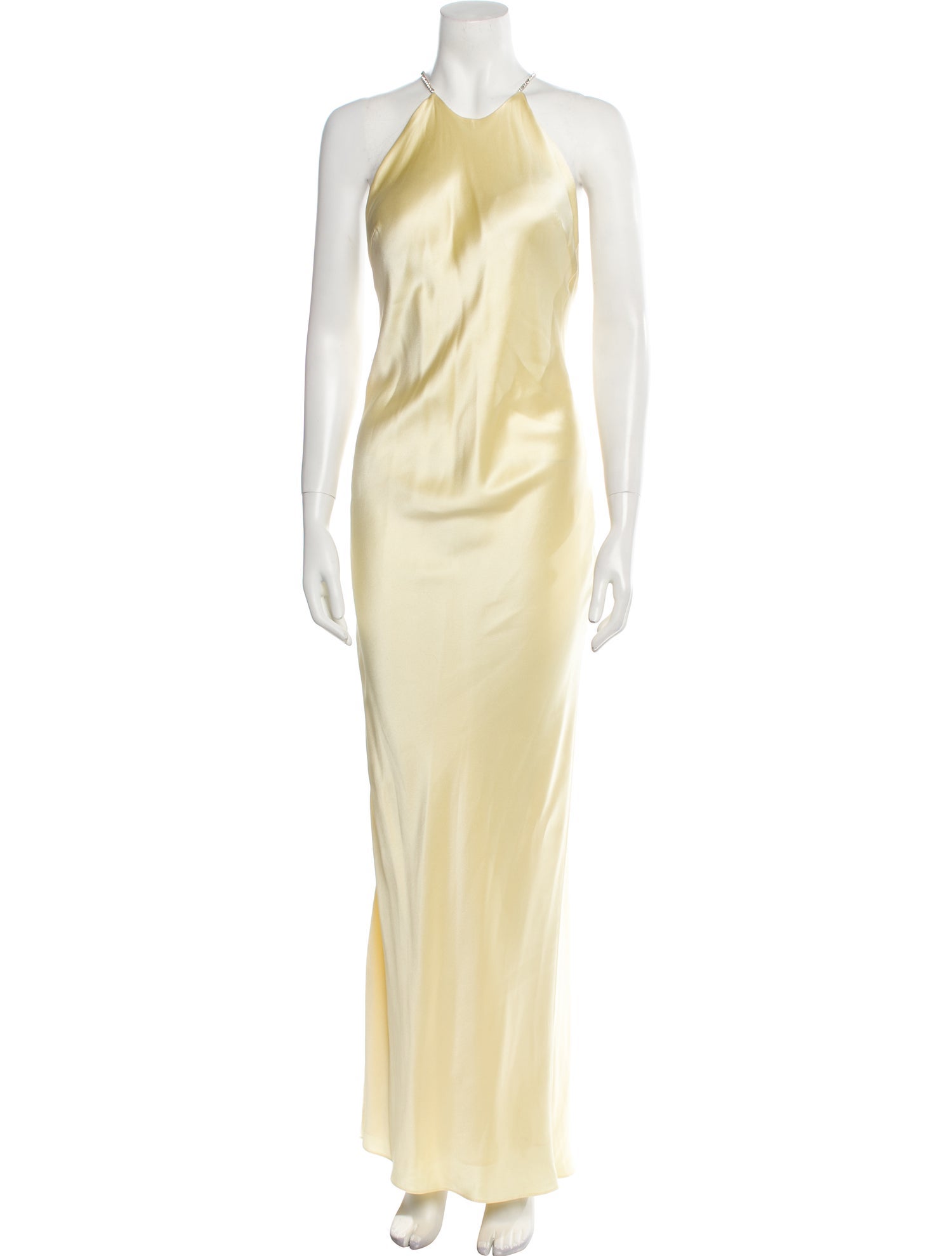 Michael Lo Sordo Silk Long Dress