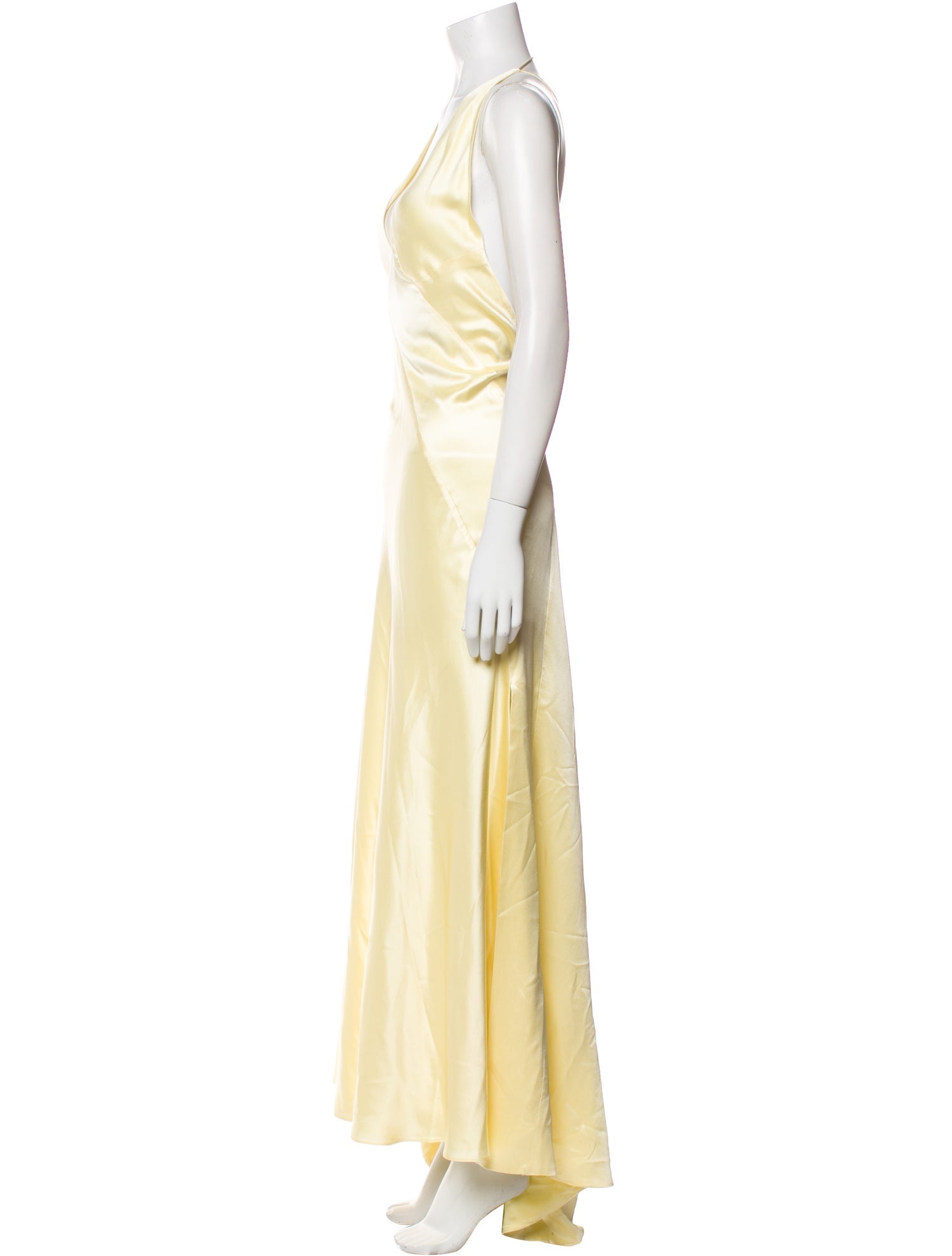 Michael Lo Sordo Silk Long Dress
