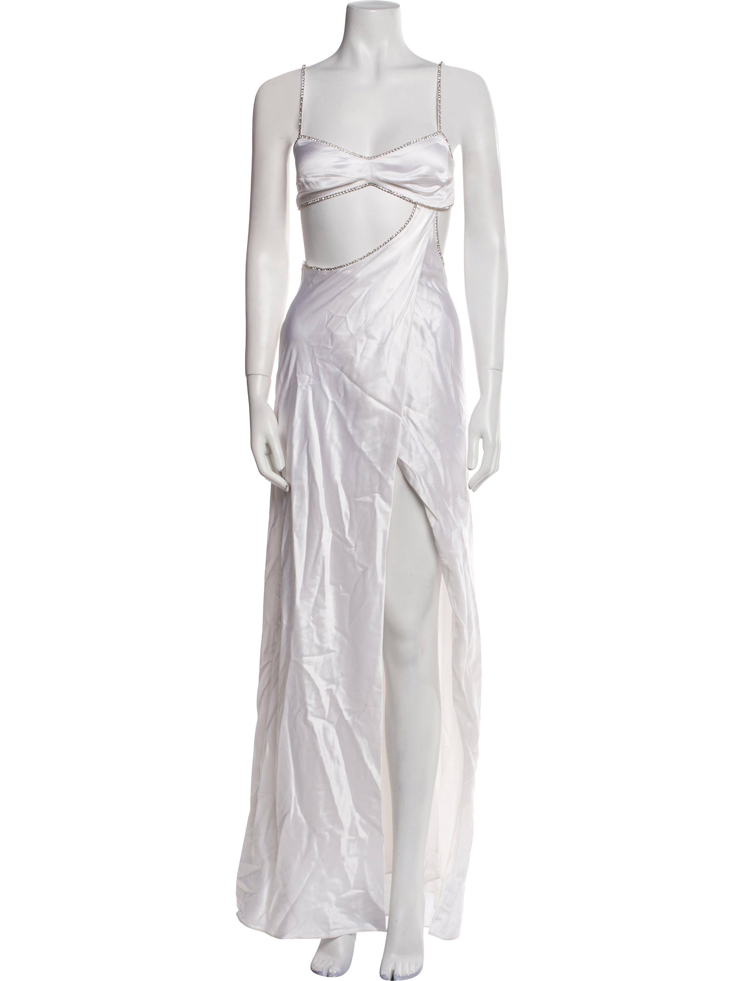 Michael Lo Sordo Silk Long Dress