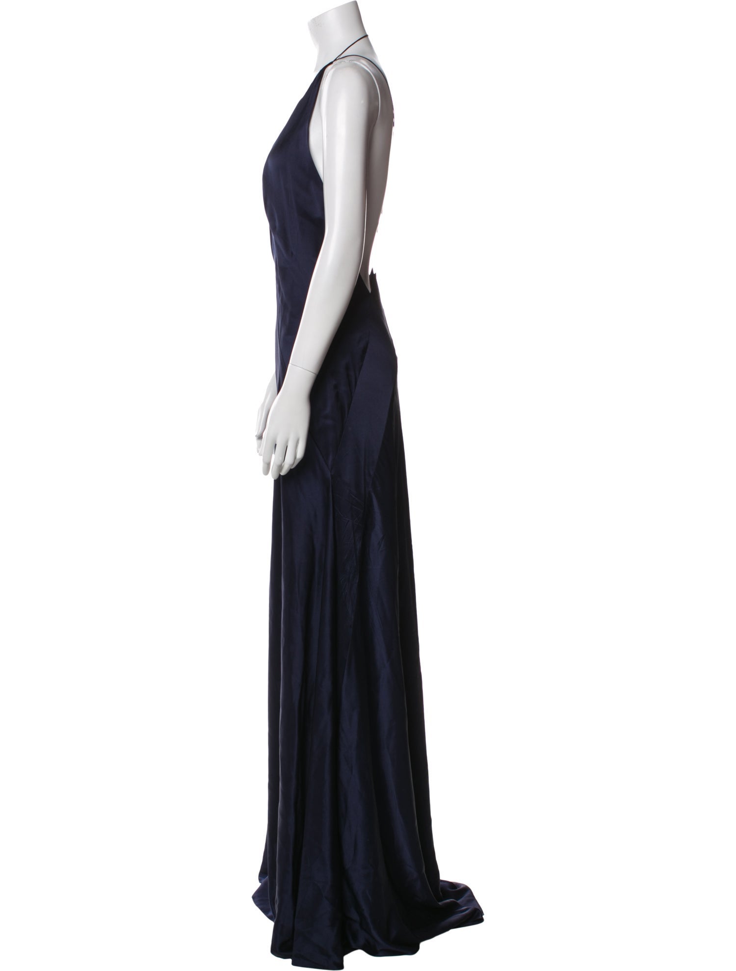 Michael Lo Sordo Silk Long Dress