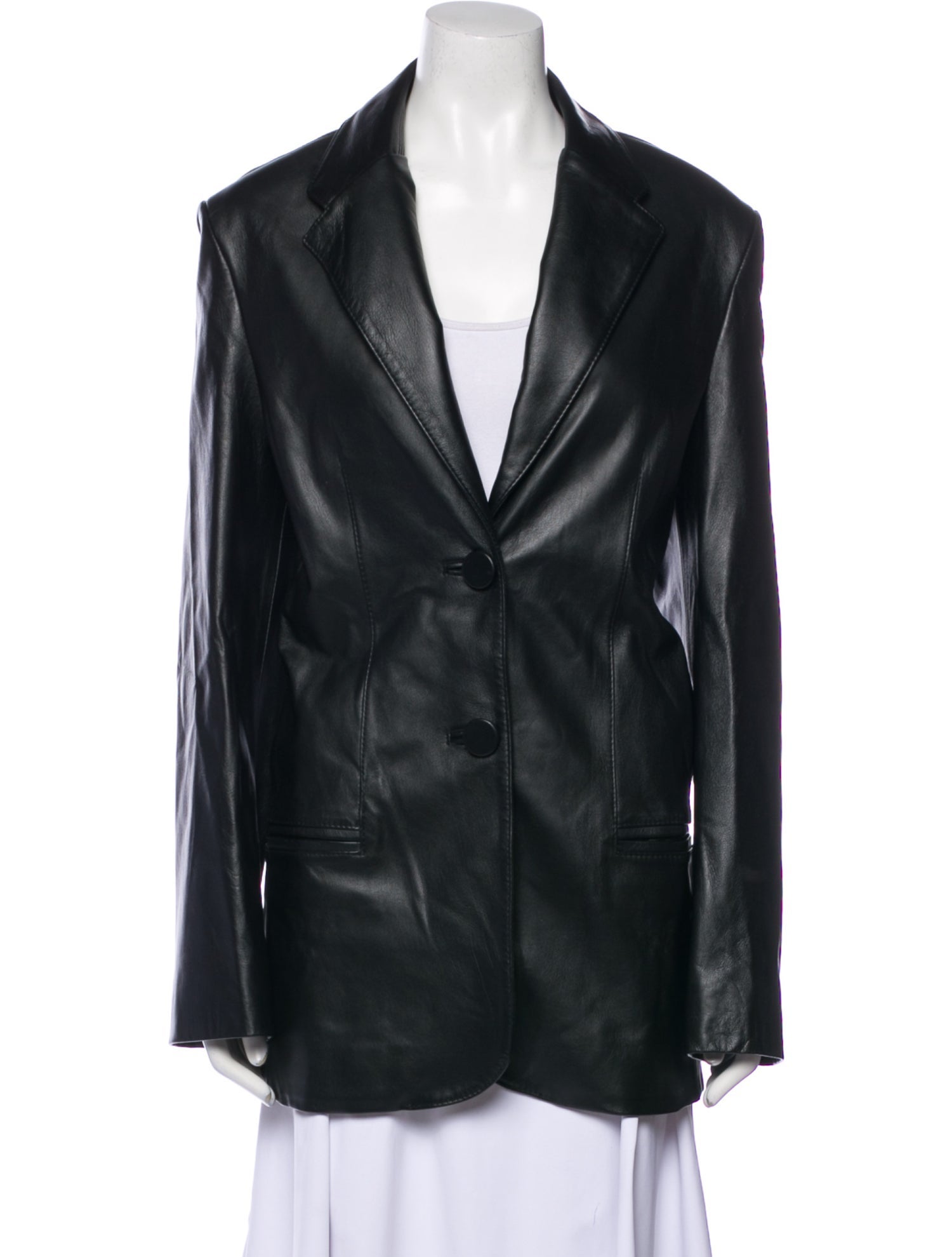 Michael Lo Sordo Leather Coat