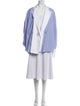 Michael Lo Sordo Striped Long Sleeve Tunic