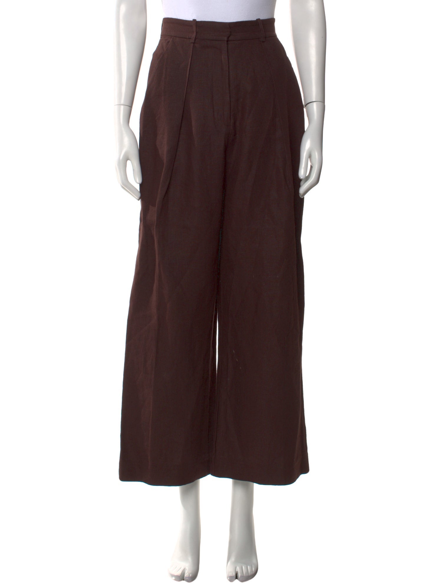 Michael Lo Sordo Linen Wide Leg Pants