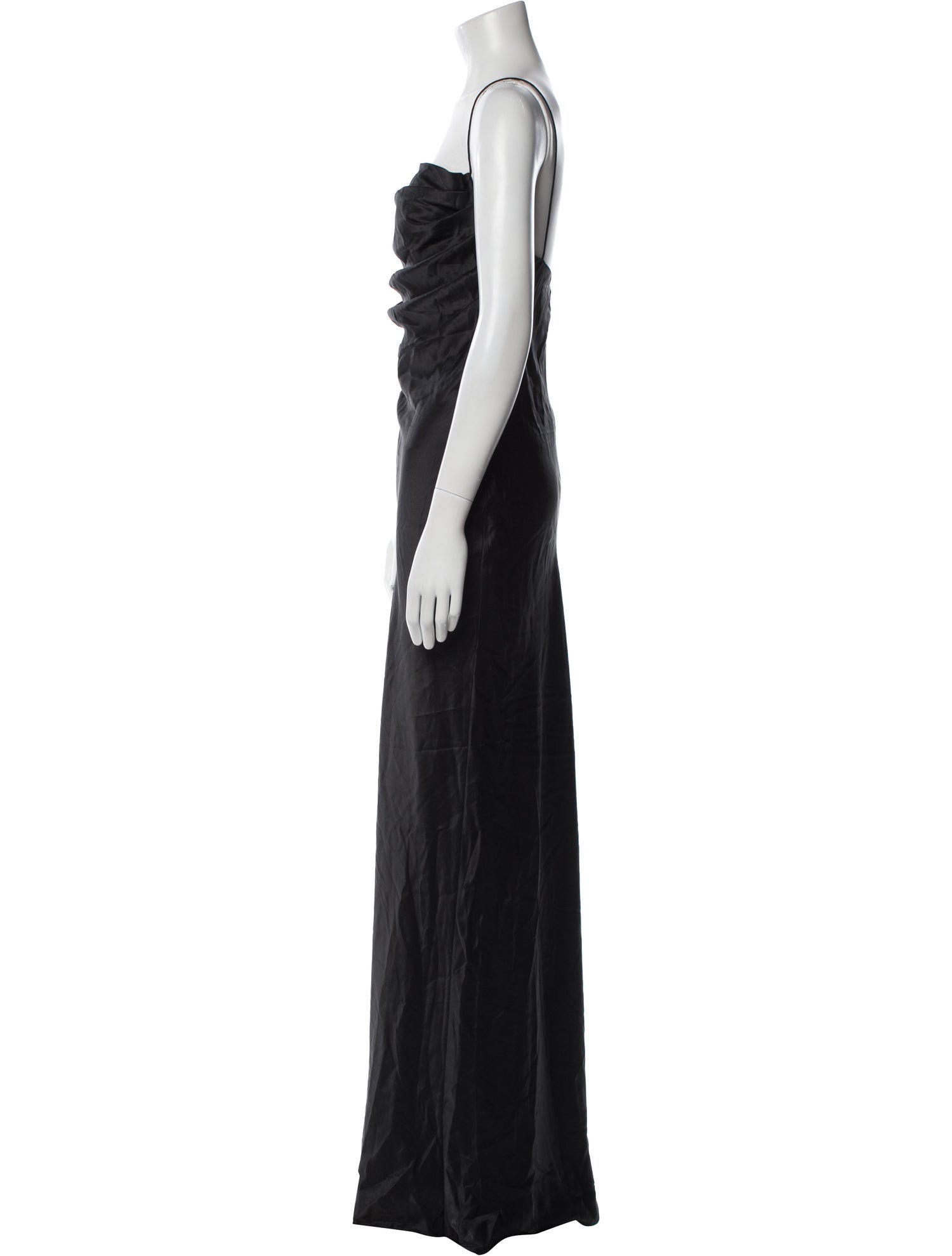 Michael Lo Sordo Silk Long Dress w/ Tags