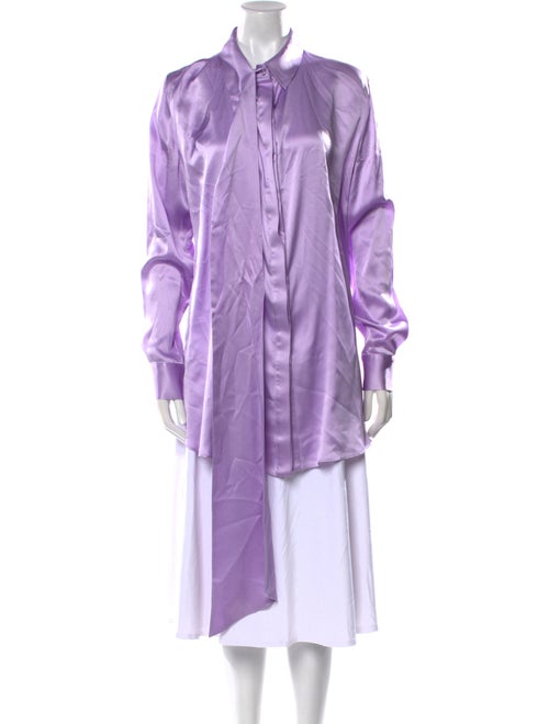 Michael Lo Sordo Mock Neck Long Sleeve Tunic