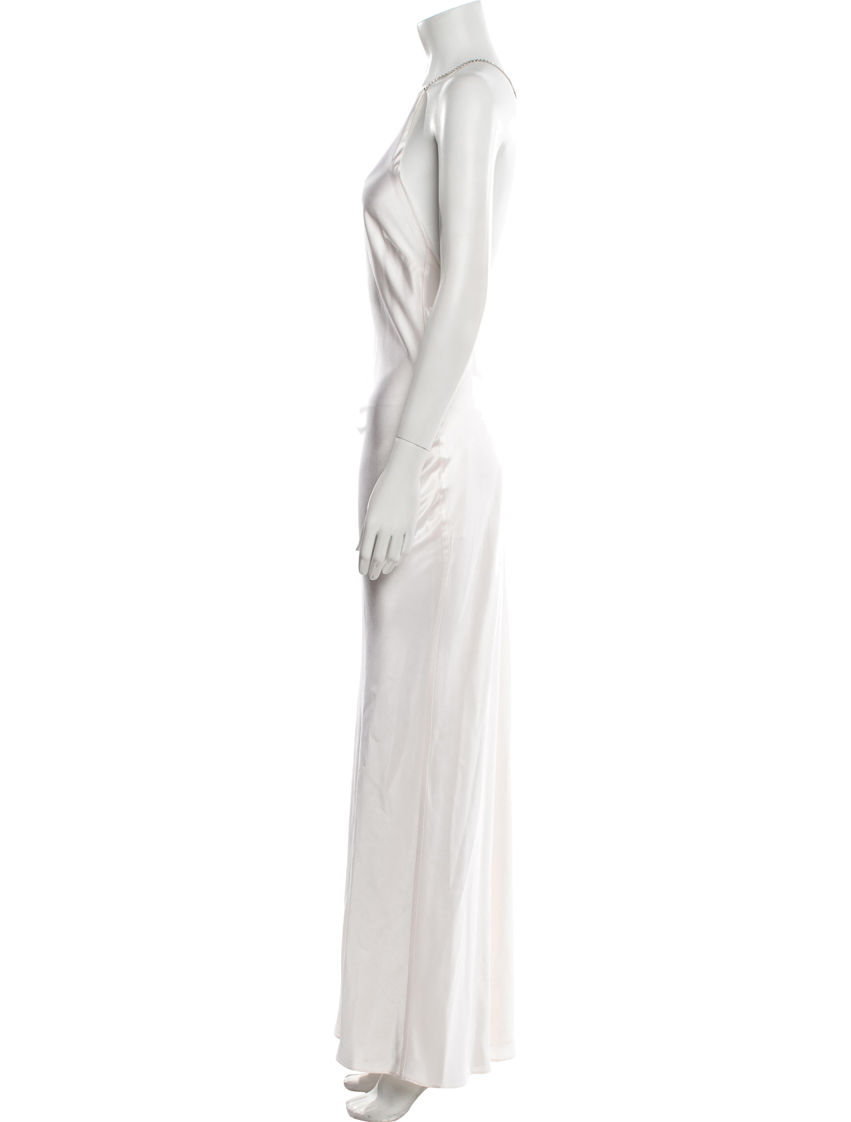 Michael Lo Sordo Silk Long Dress