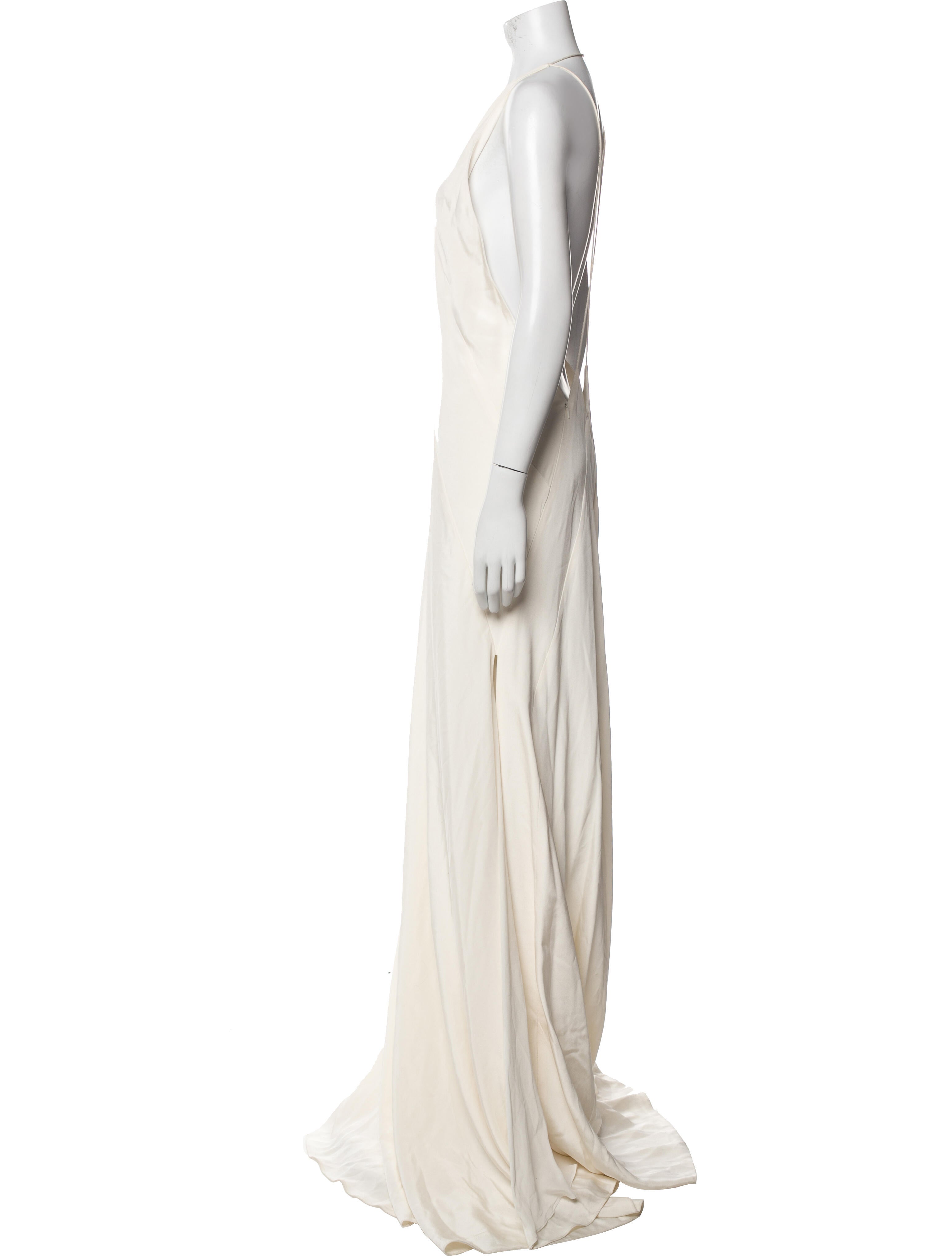 Michael Lo Sordo Silk Long Dress