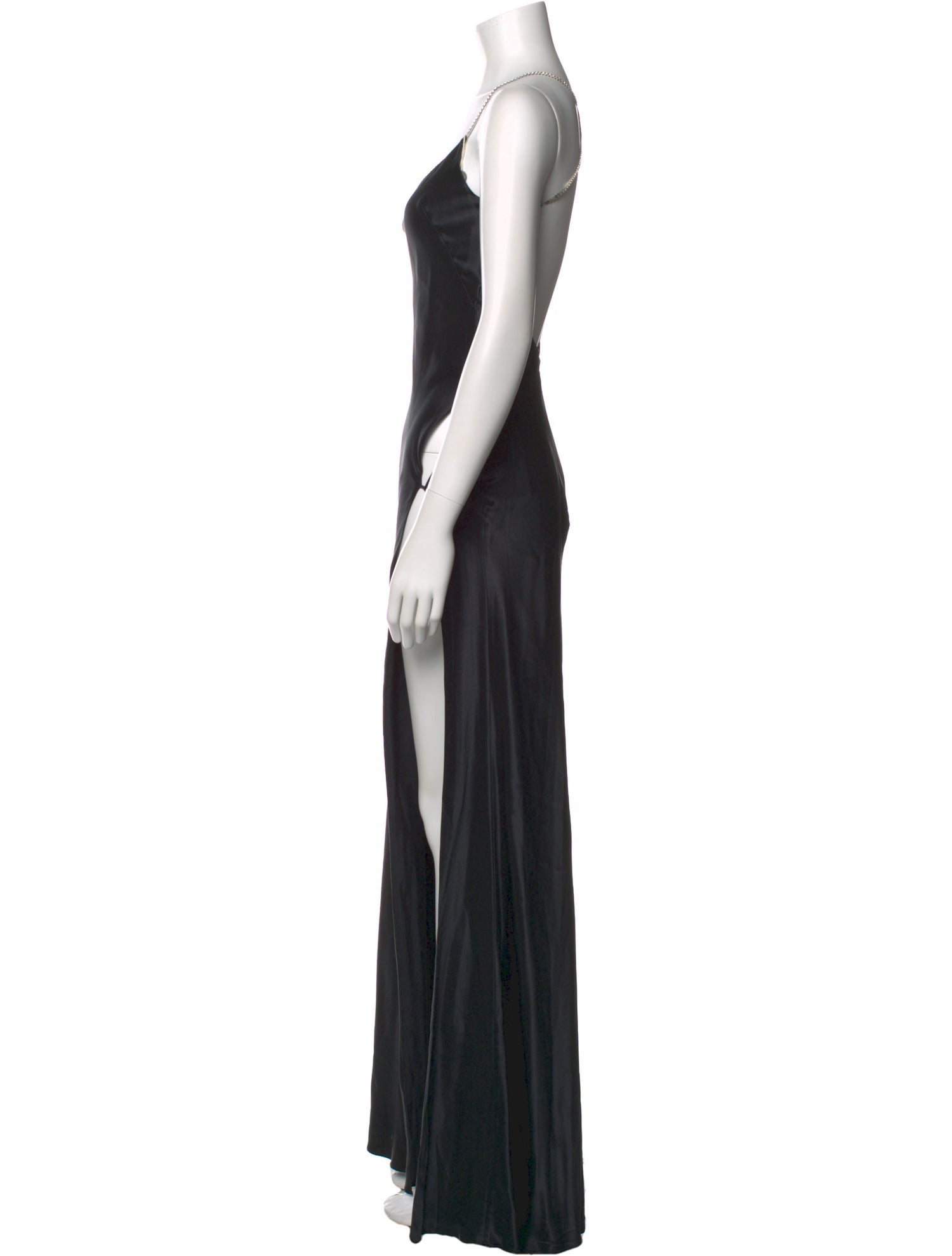 Michael Lo Sordo Silk Long Dress w/ Tags
