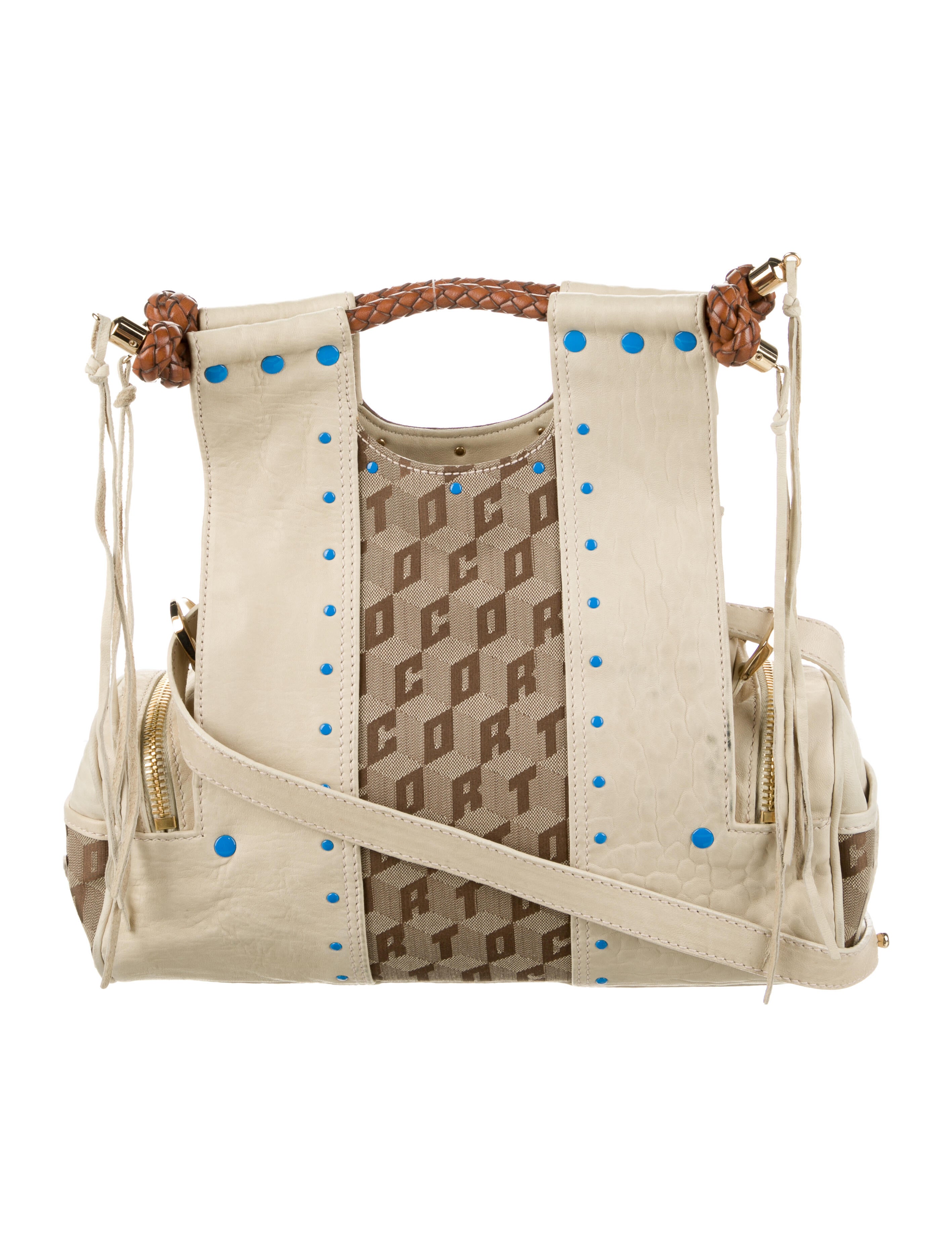 Corto Moltedo Leather Priscilla Tote Bag - Neutrals Totes