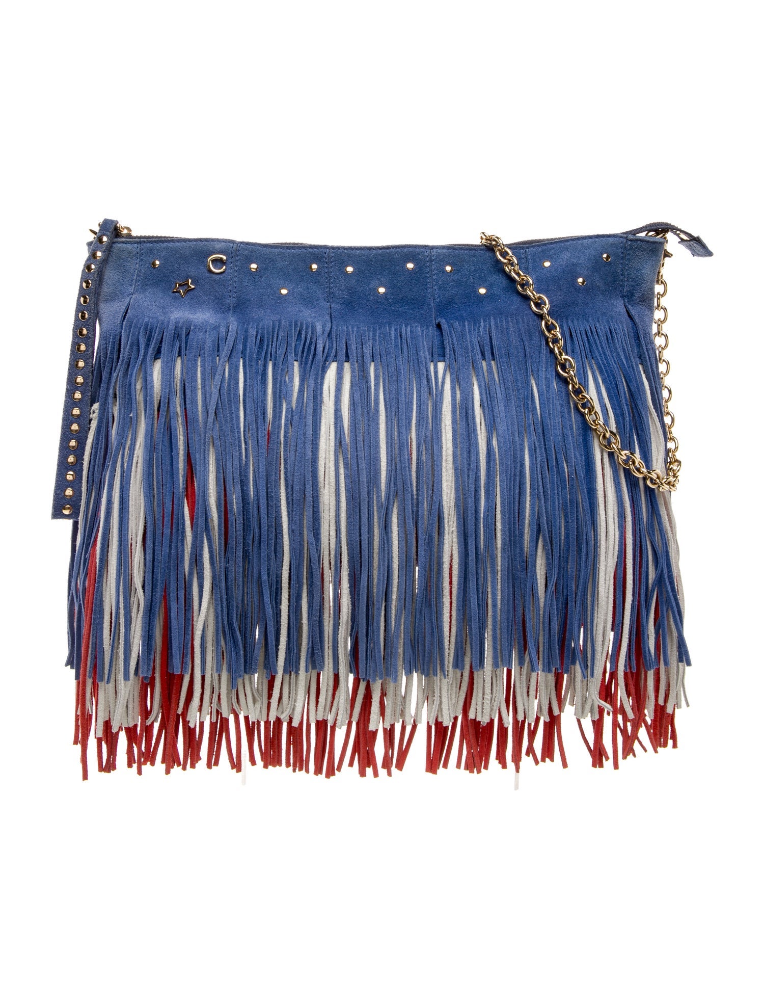 Corto Moltedo Suede Evening Bag